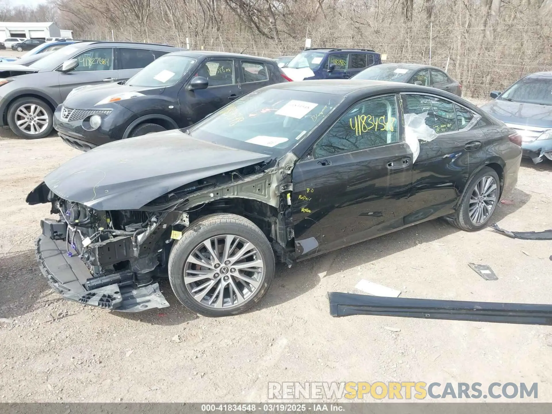 2 Photograph of a damaged car 58AD11D11MU007601 LEXUS ES 250 2021