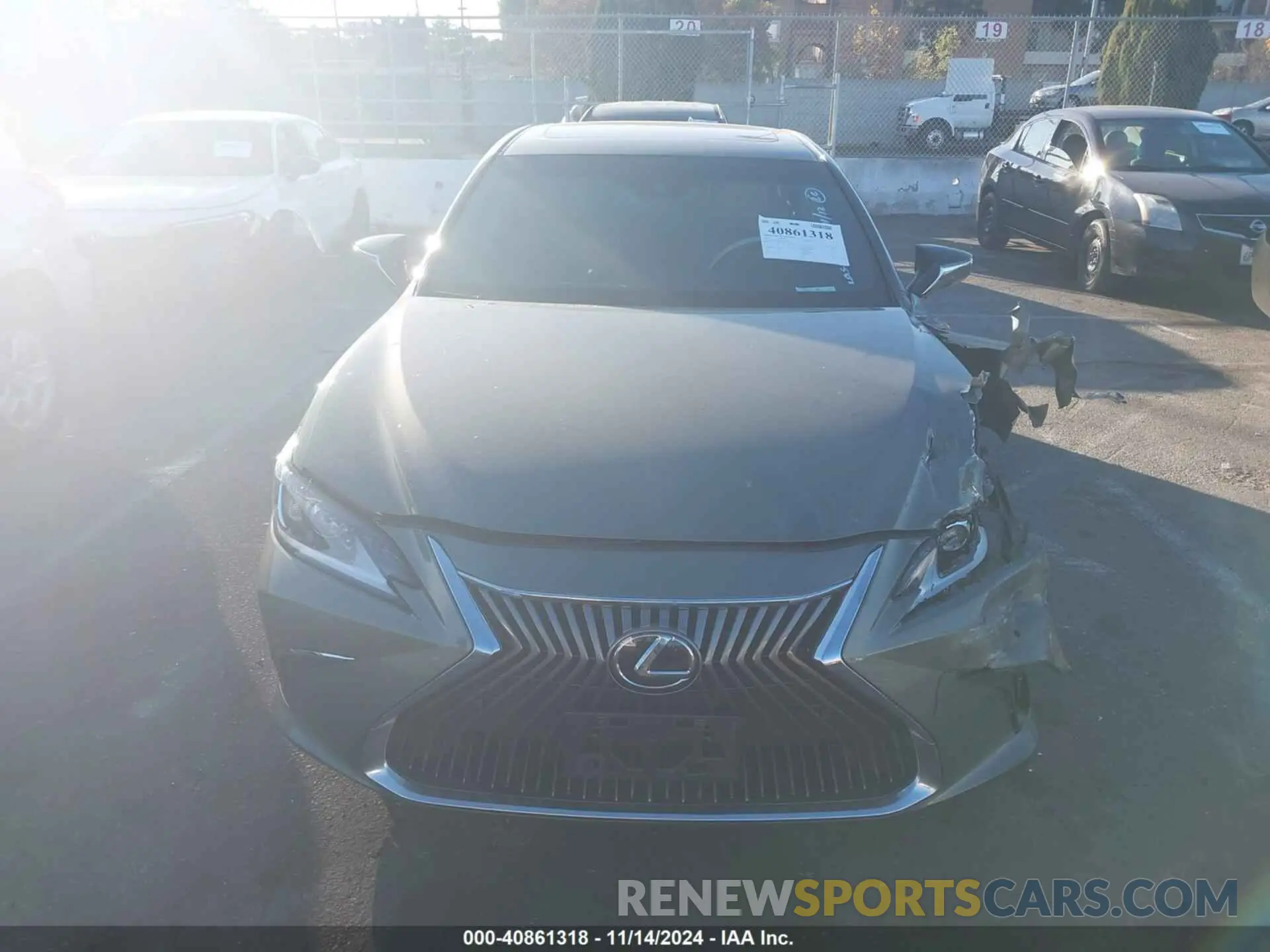 11 Photograph of a damaged car 58AD11D12MU004366 LEXUS ES 250 2021