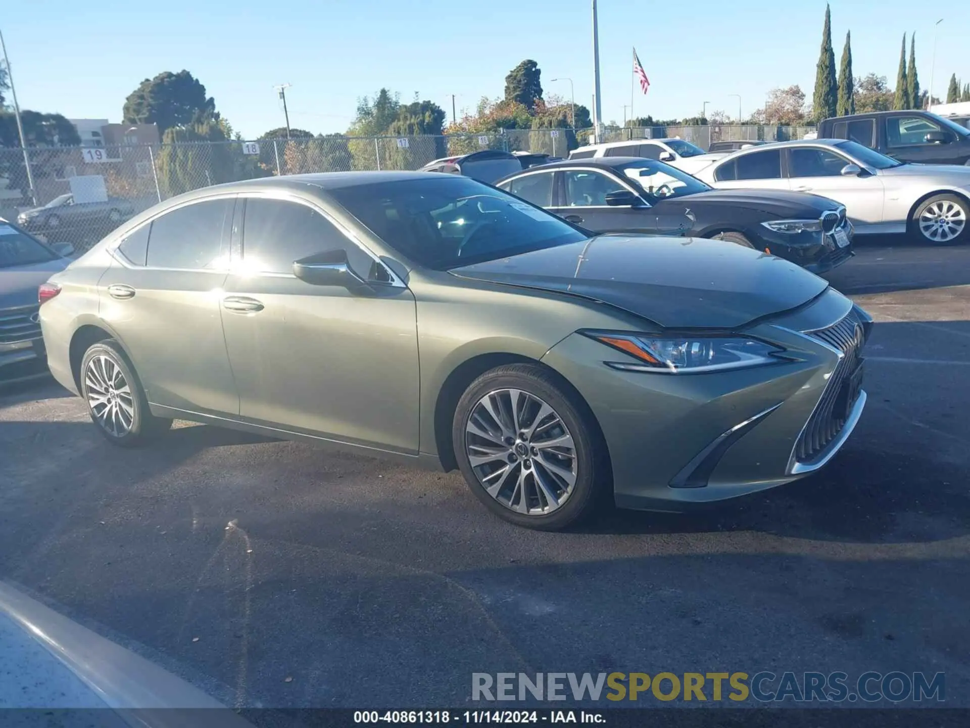 12 Photograph of a damaged car 58AD11D12MU004366 LEXUS ES 250 2021