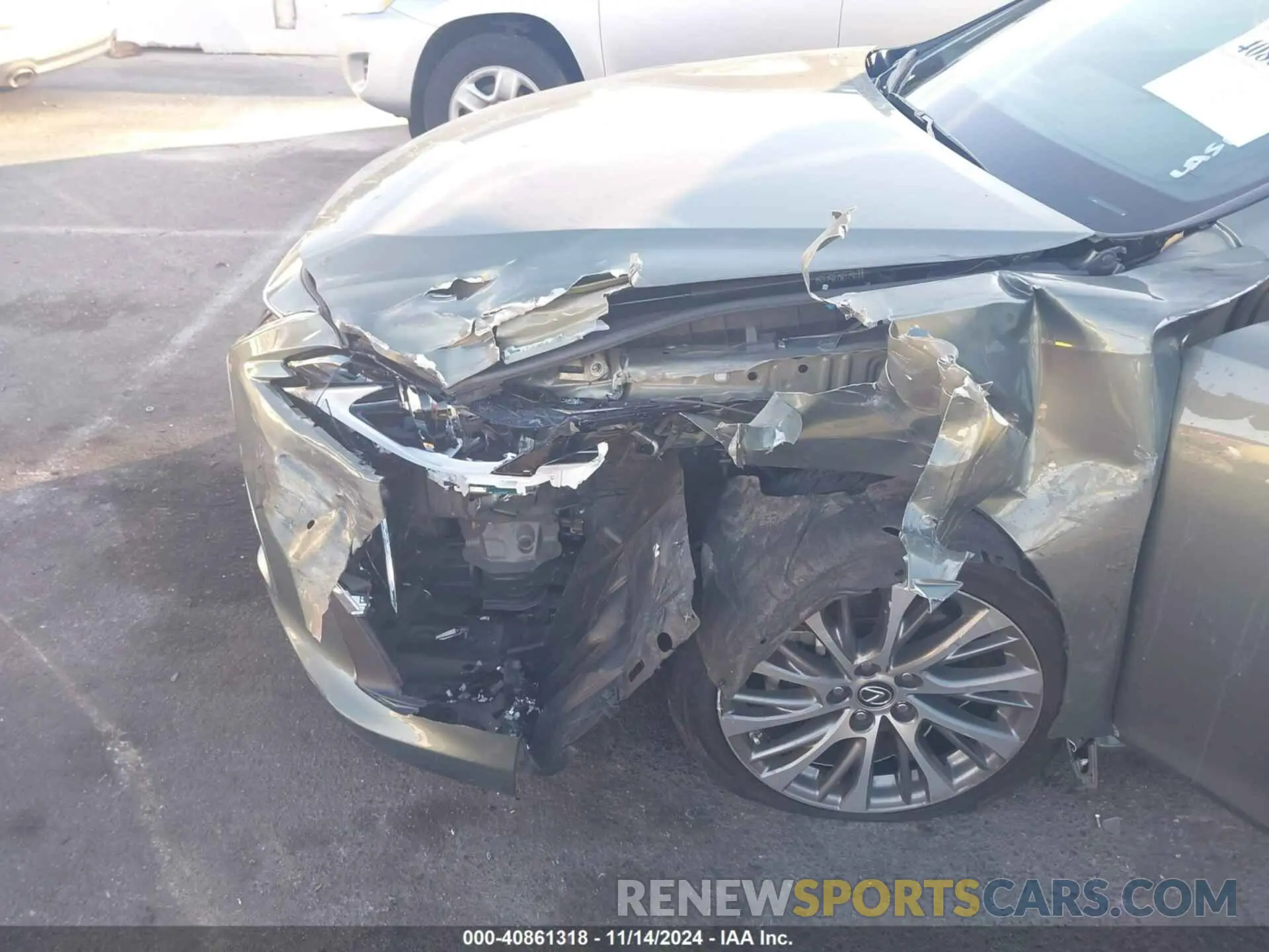 6 Photograph of a damaged car 58AD11D12MU004366 LEXUS ES 250 2021