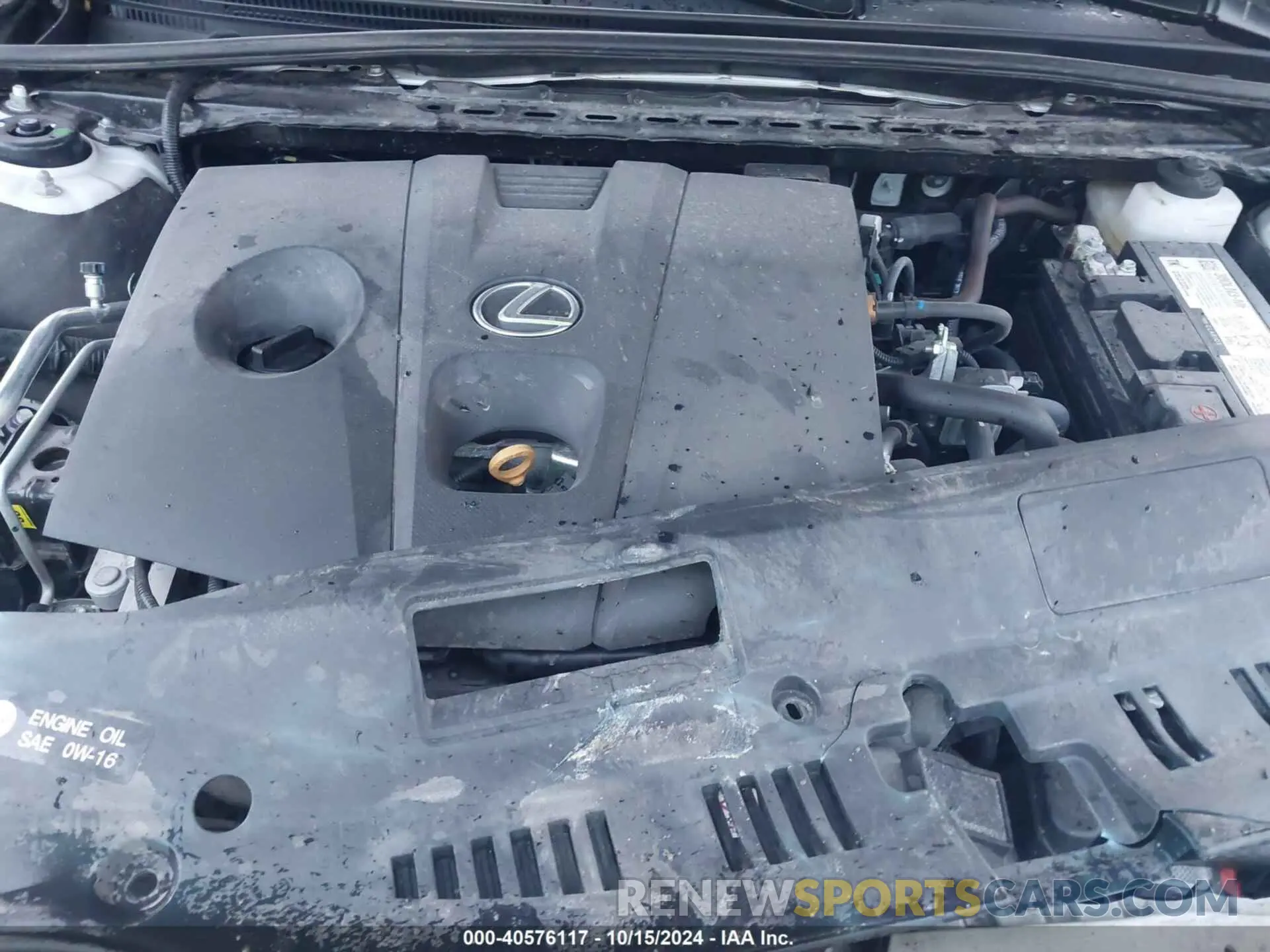 10 Photograph of a damaged car 58AD11D15MU008069 LEXUS ES 250 2021