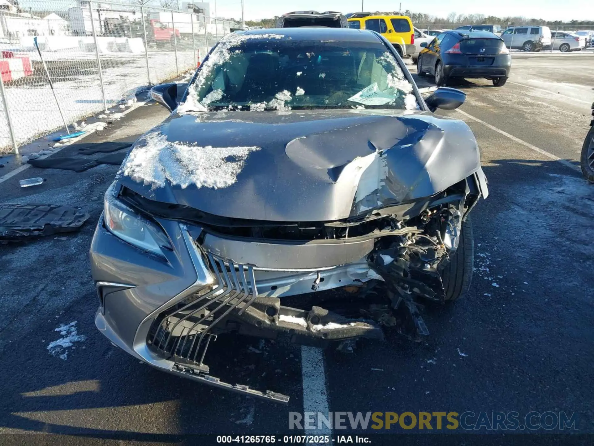 12 Photograph of a damaged car 58AD11D18MU006249 LEXUS ES 250 2021