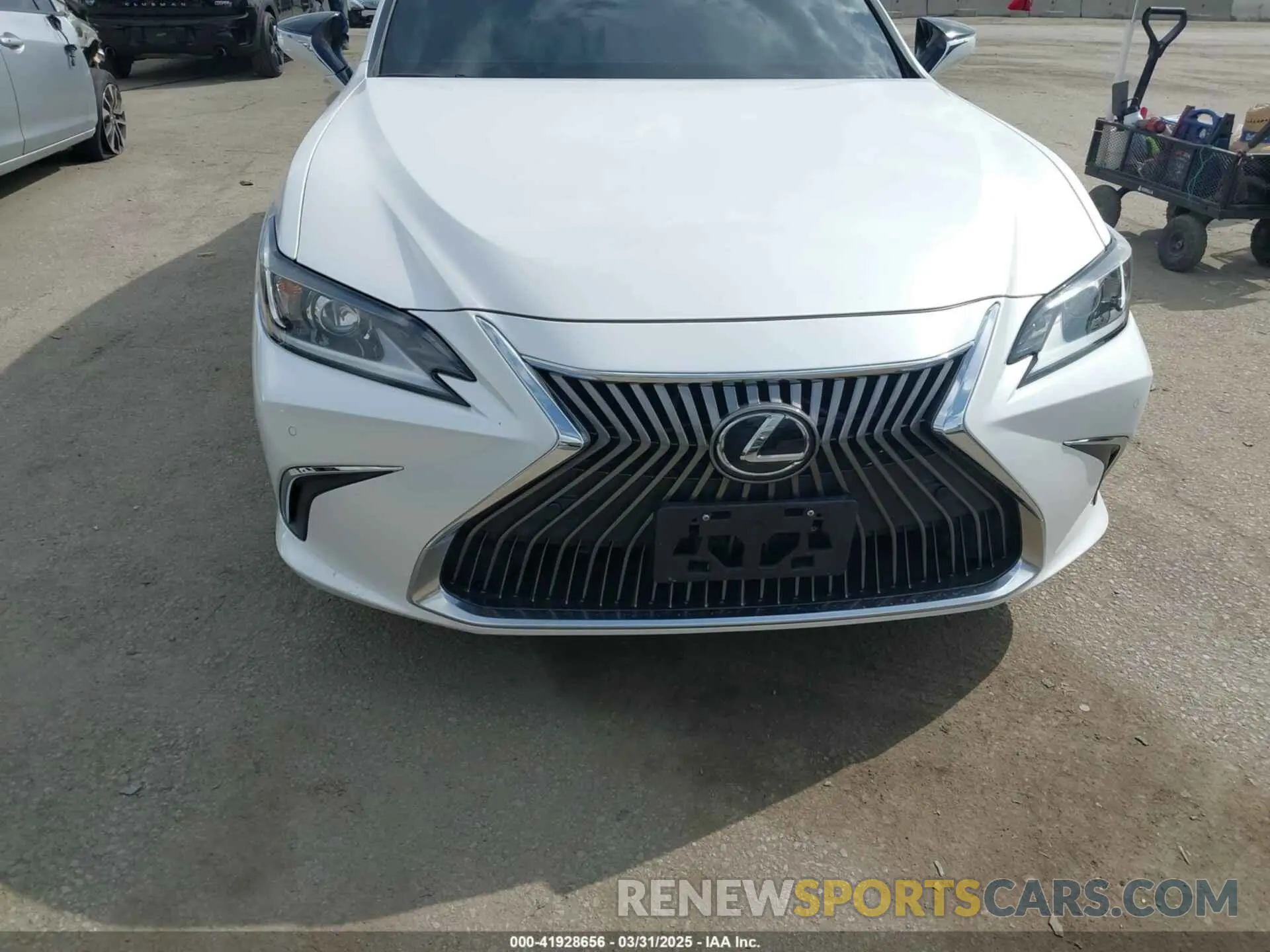 6 Photograph of a damaged car 58AD11D18MU006266 LEXUS ES 250 2021
