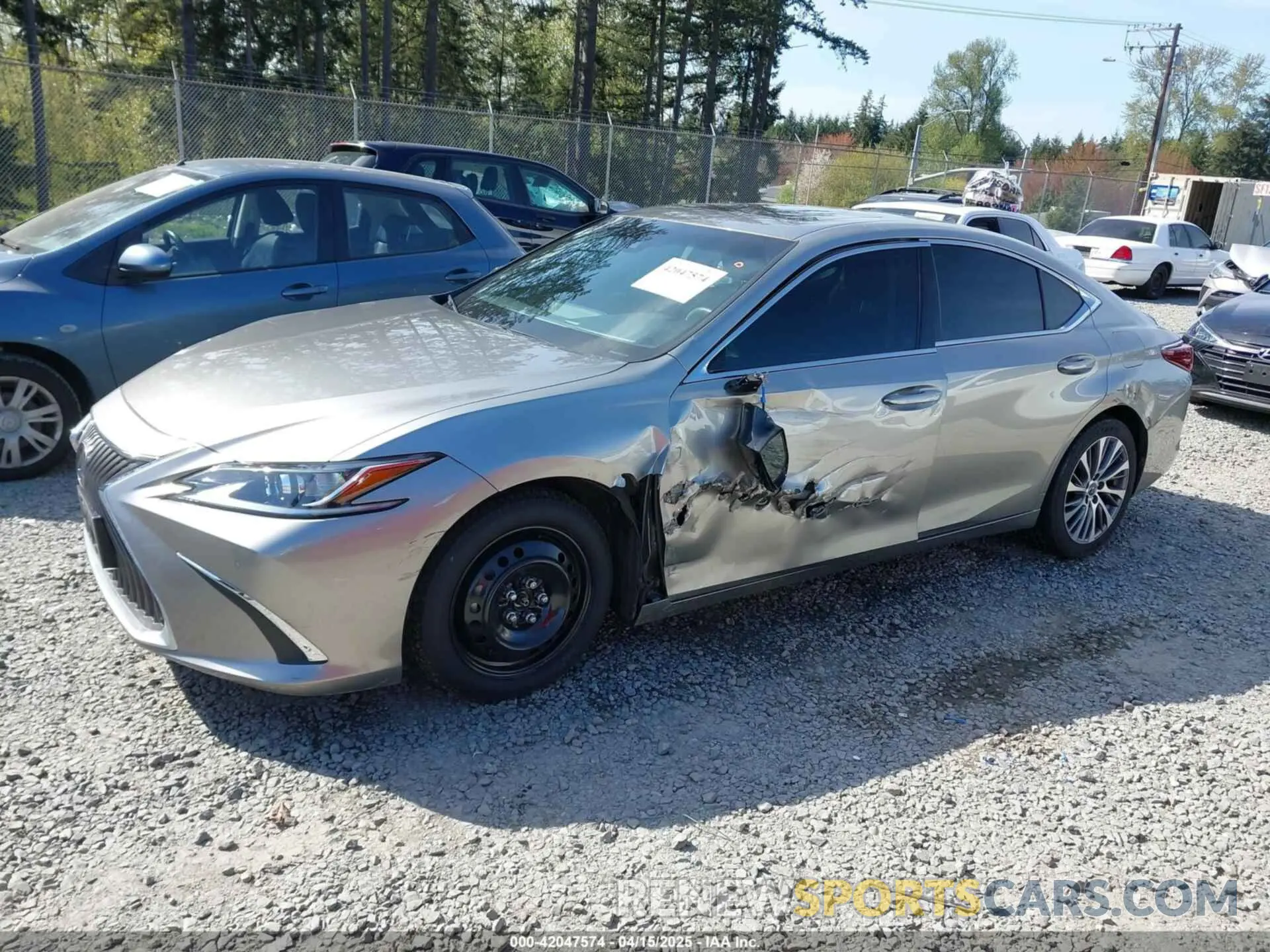 15 Photograph of a damaged car 58AD11D19MU003070 LEXUS ES 250 2021