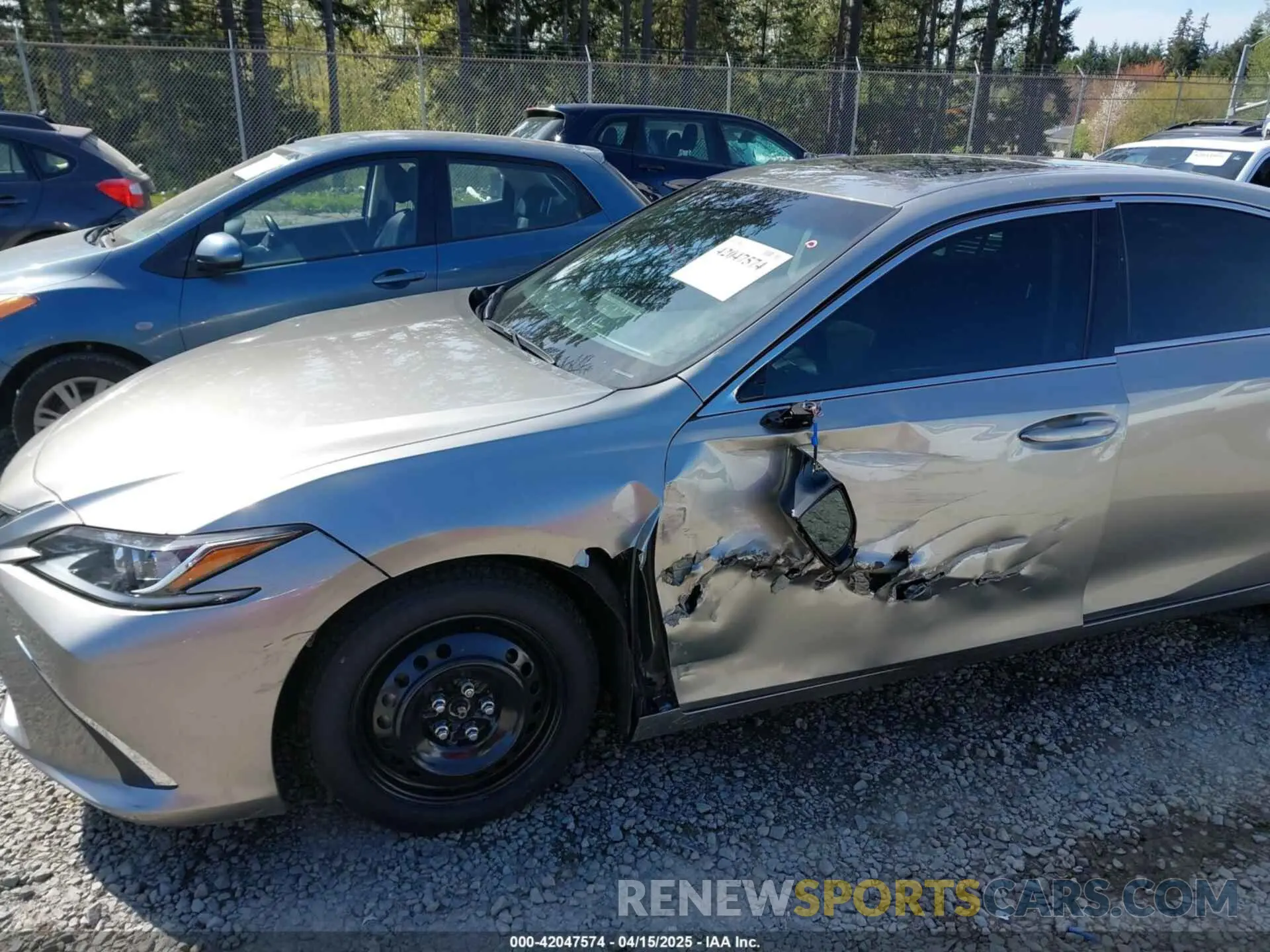 6 Photograph of a damaged car 58AD11D19MU003070 LEXUS ES 250 2021