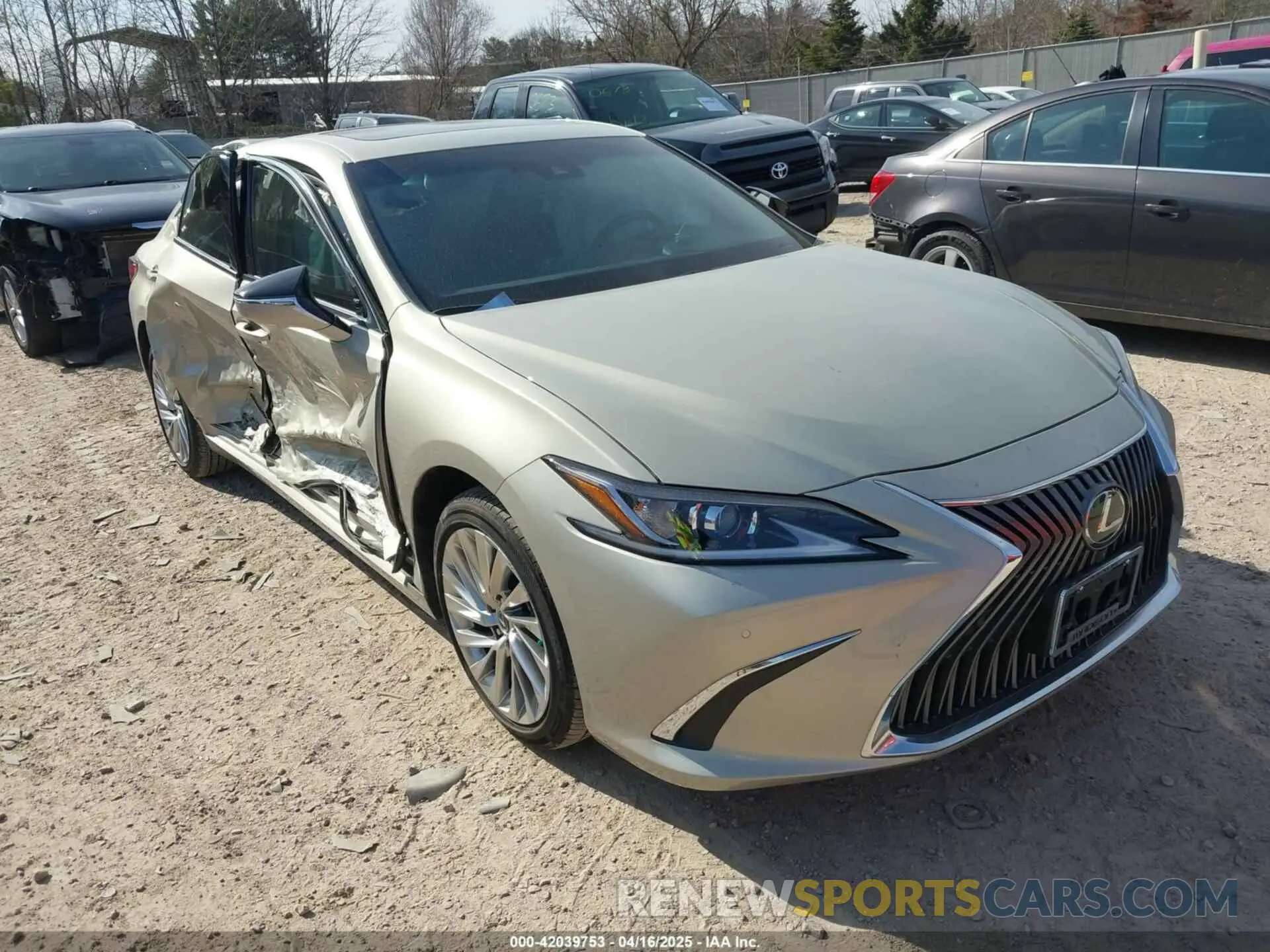 1 Photograph of a damaged car 58AF11D10MU004987 LEXUS ES 250 2021