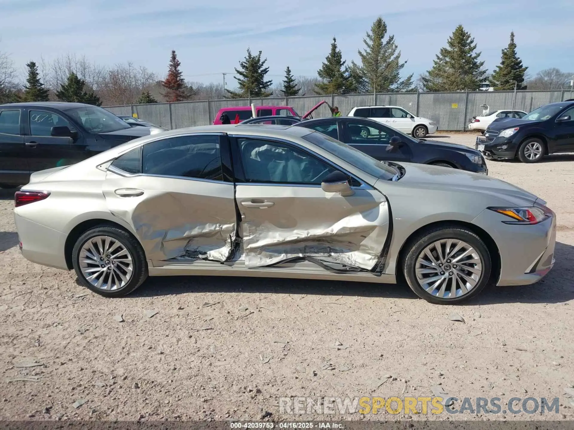 13 Photograph of a damaged car 58AF11D10MU004987 LEXUS ES 250 2021