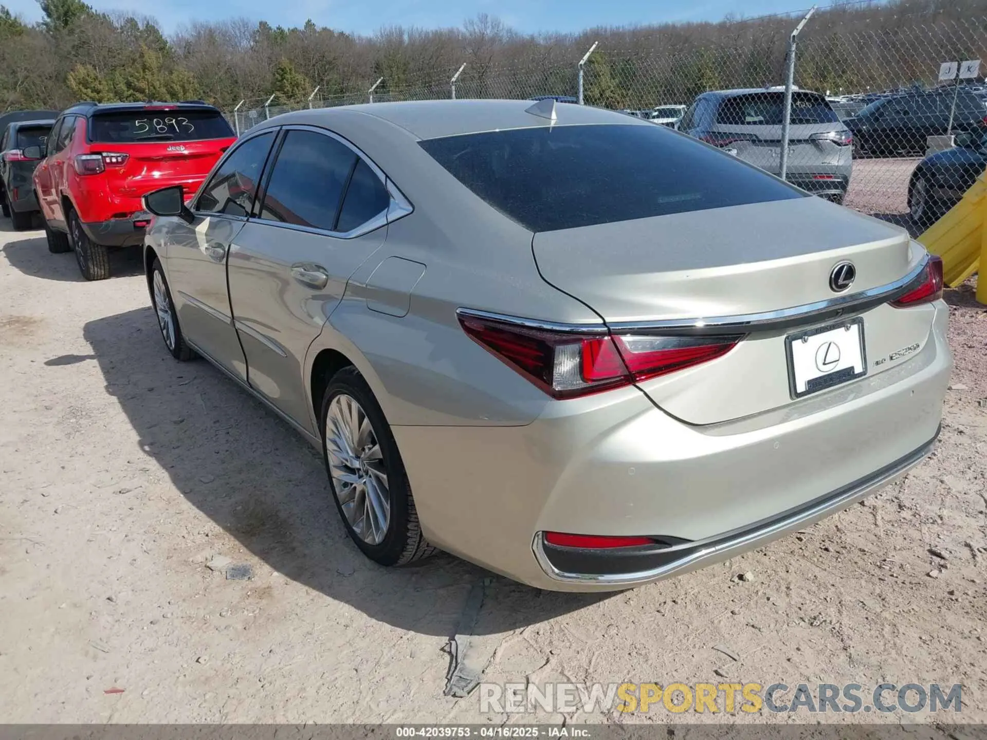 3 Photograph of a damaged car 58AF11D10MU004987 LEXUS ES 250 2021