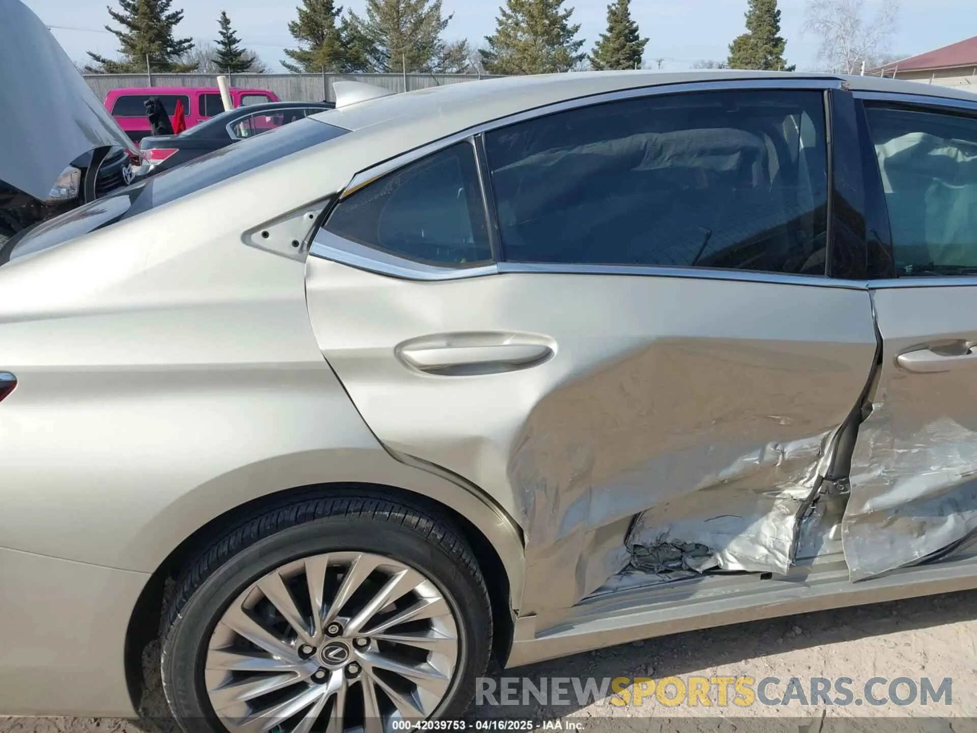 6 Photograph of a damaged car 58AF11D10MU004987 LEXUS ES 250 2021