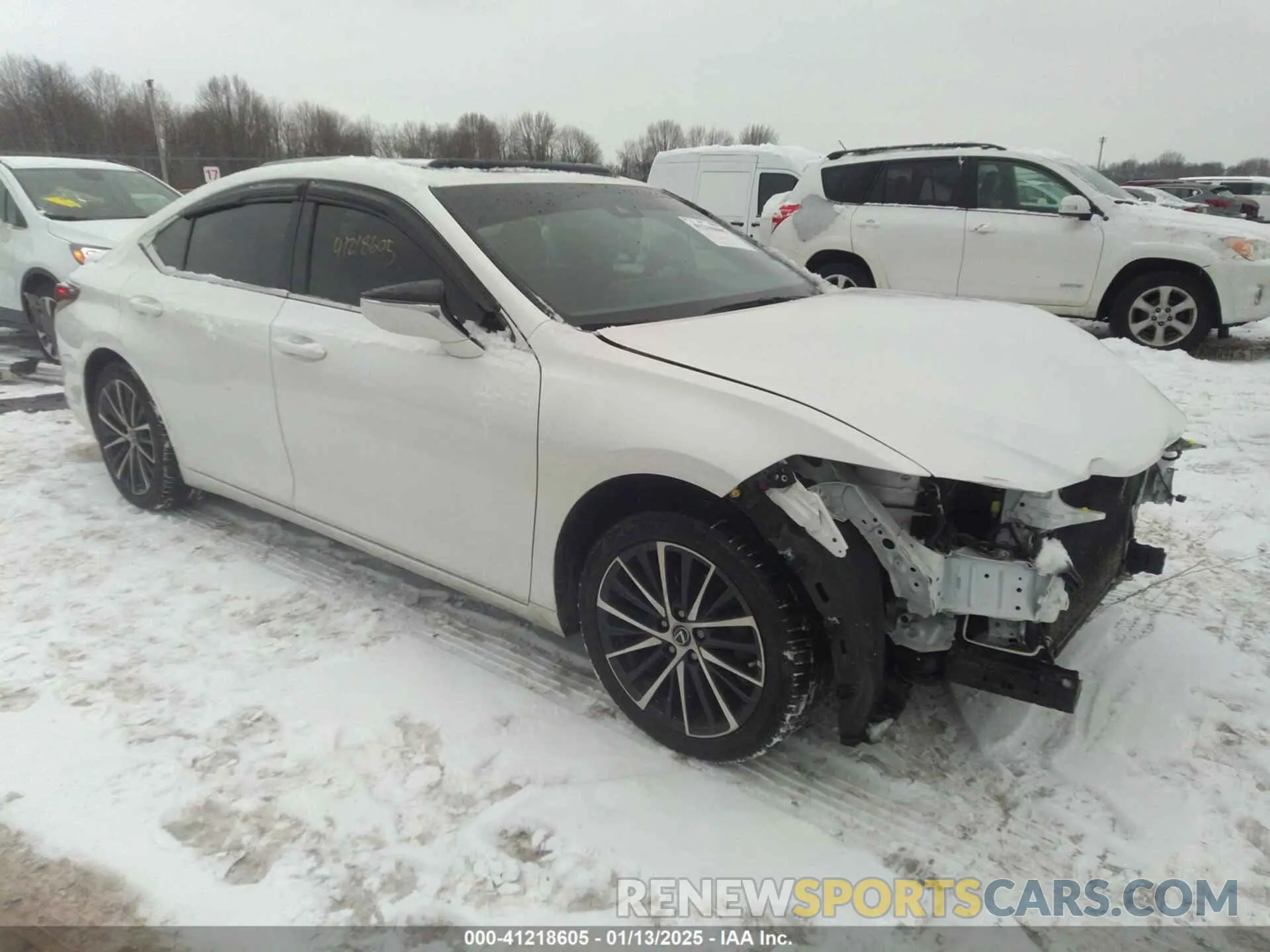 1 Photograph of a damaged car 58AD11D13NU009805 LEXUS ES 250 2022
