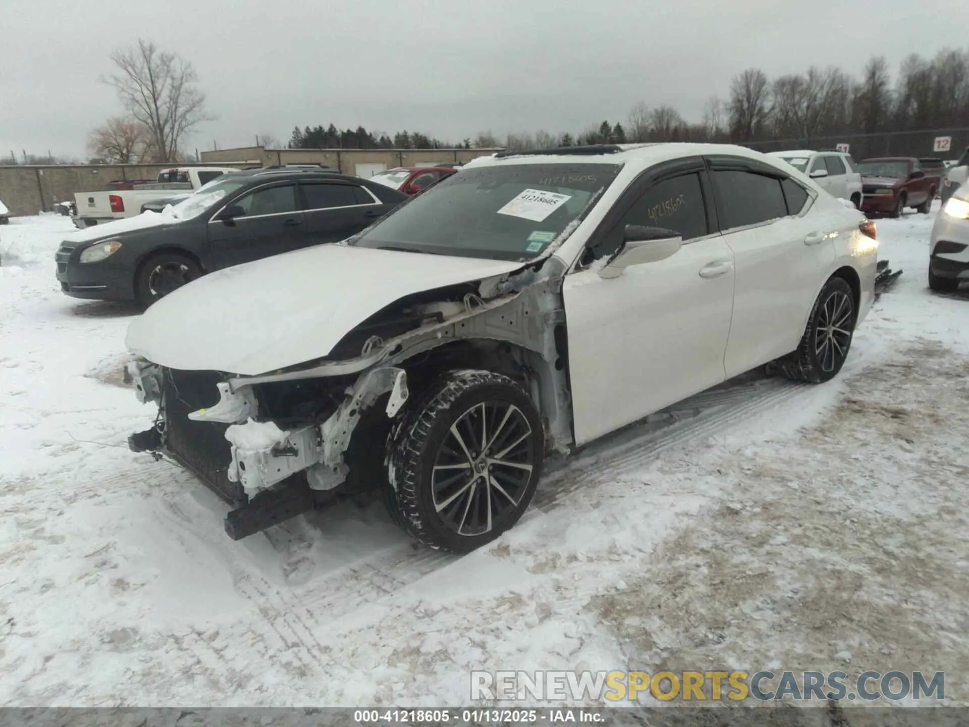 2 Photograph of a damaged car 58AD11D13NU009805 LEXUS ES 250 2022