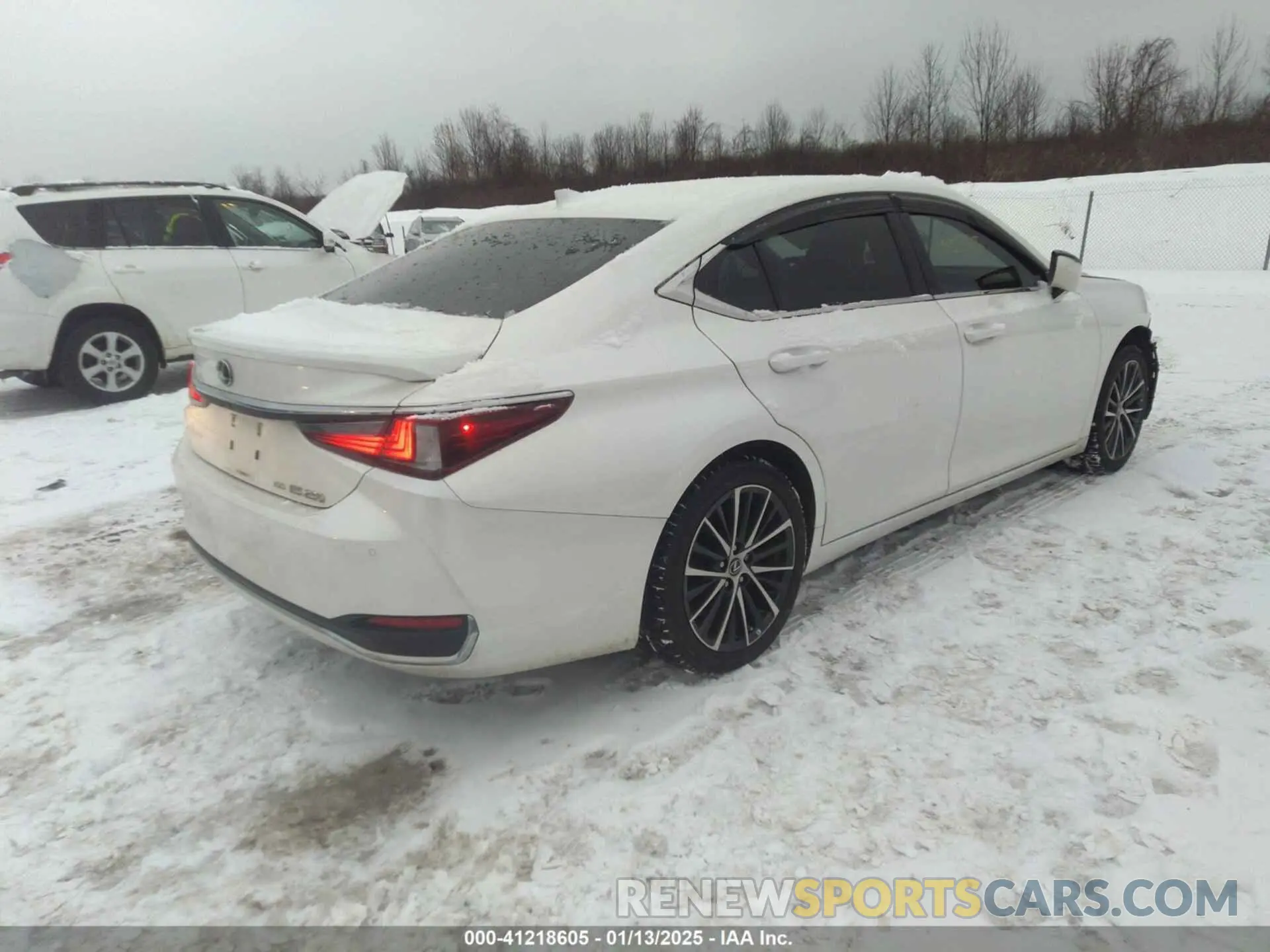 4 Photograph of a damaged car 58AD11D13NU009805 LEXUS ES 250 2022