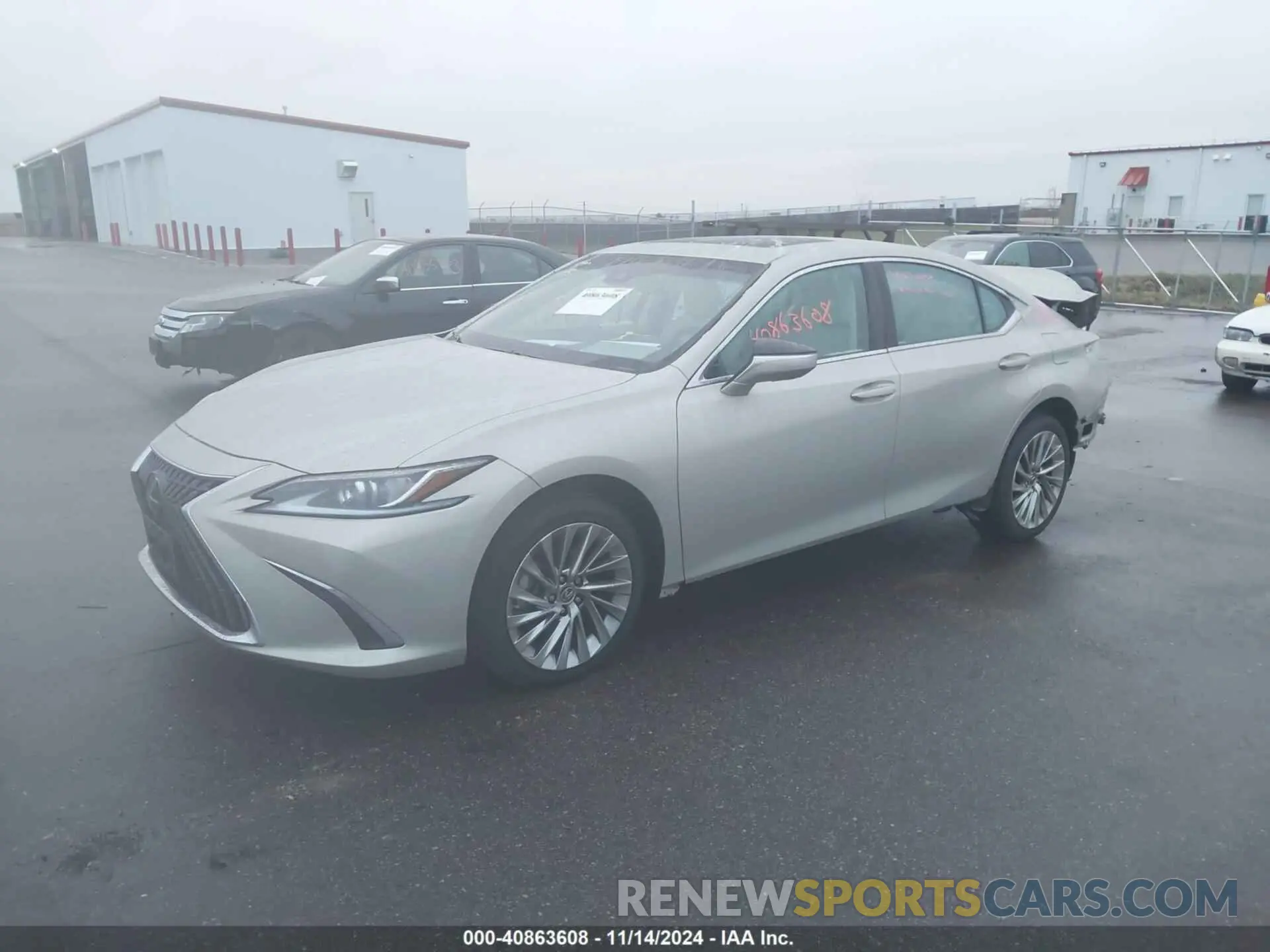 2 Photograph of a damaged car 58AE11D19NU008842 LEXUS ES 250 2022