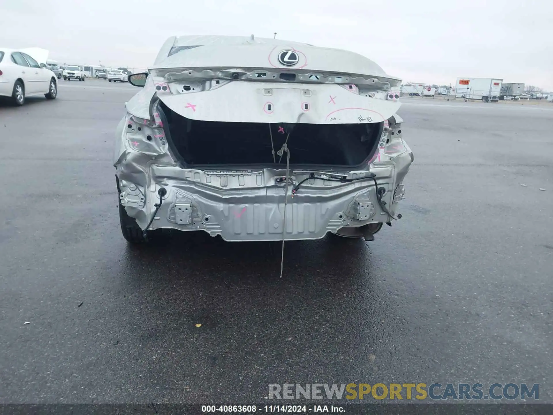 6 Photograph of a damaged car 58AE11D19NU008842 LEXUS ES 250 2022