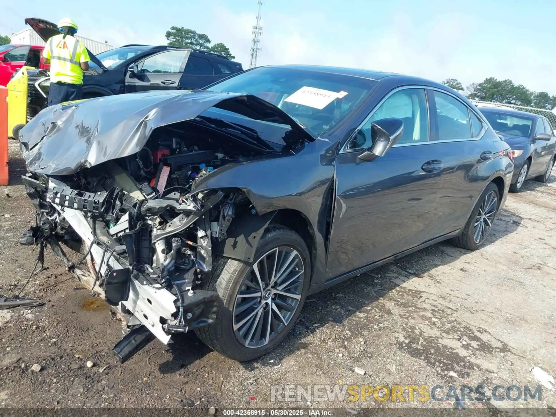2 Photograph of a damaged car 58AD11D16PU011969 LEXUS ES 250 2023