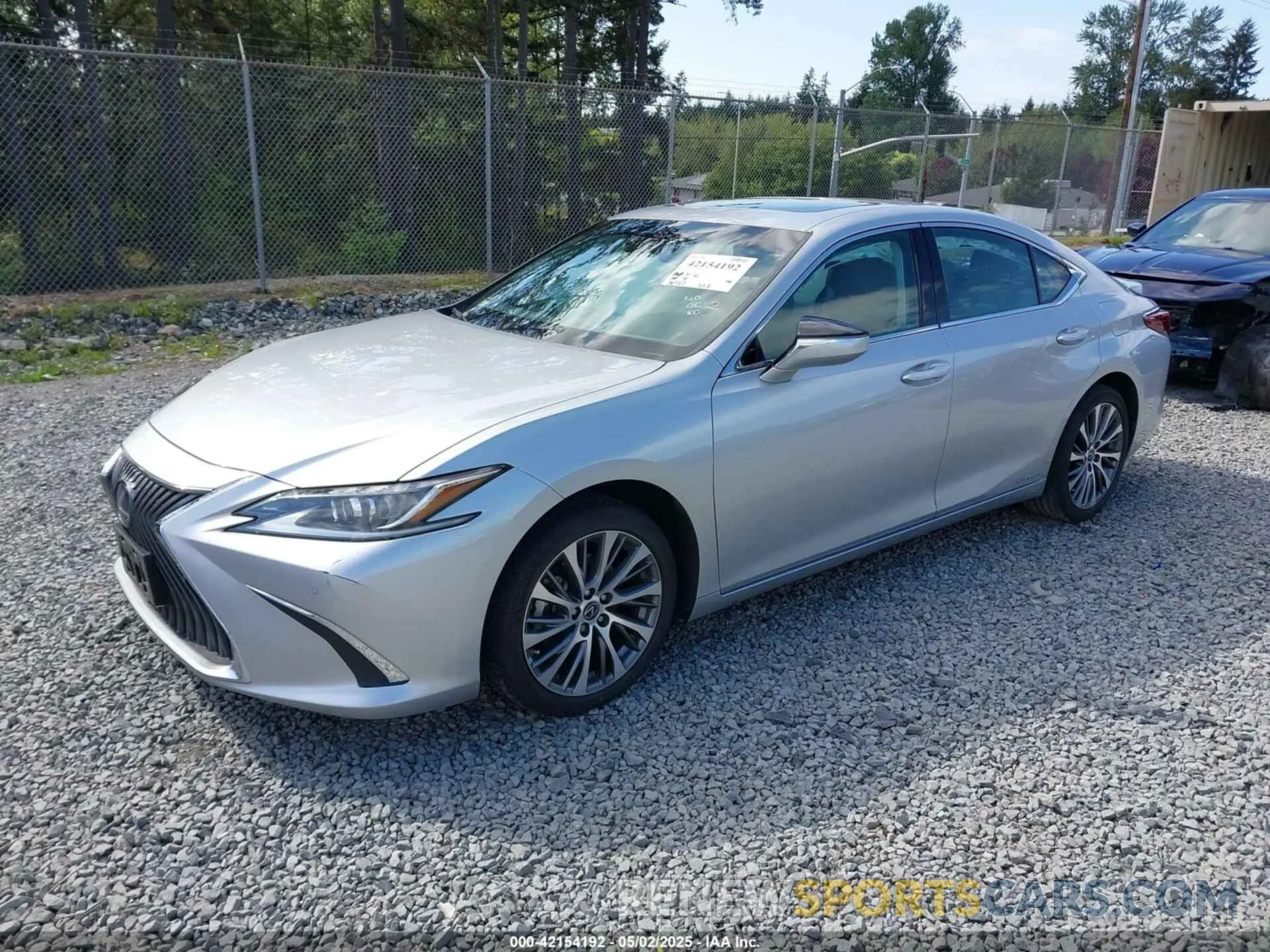 2 Photograph of a damaged car 58AB21B15KU001482 LEXUS ES 300H 2019