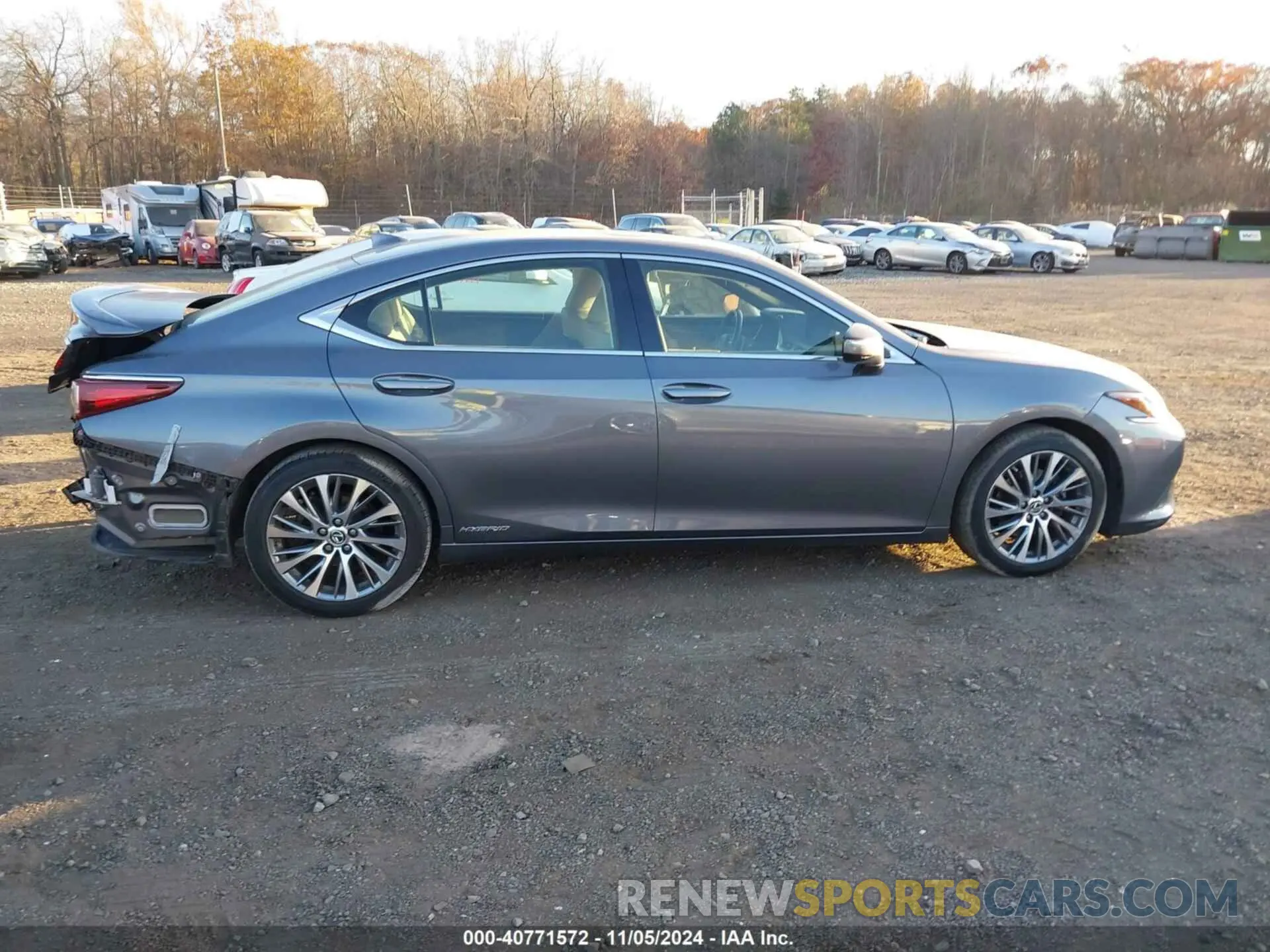 14 Photograph of a damaged car JTHB21B15K2045150 LEXUS ES 300H 2019
