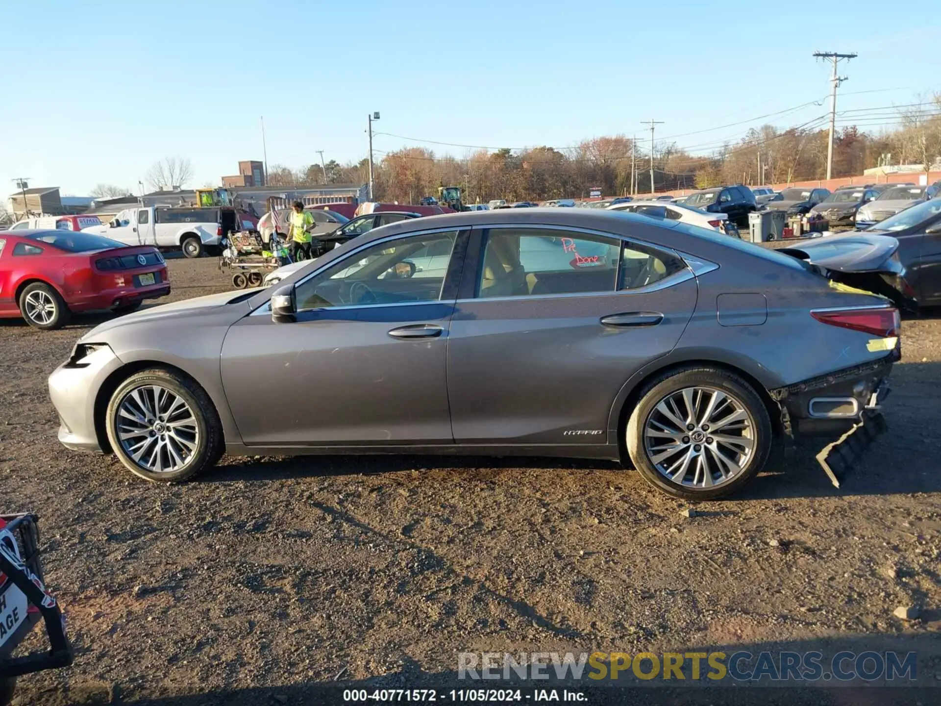 15 Photograph of a damaged car JTHB21B15K2045150 LEXUS ES 300H 2019