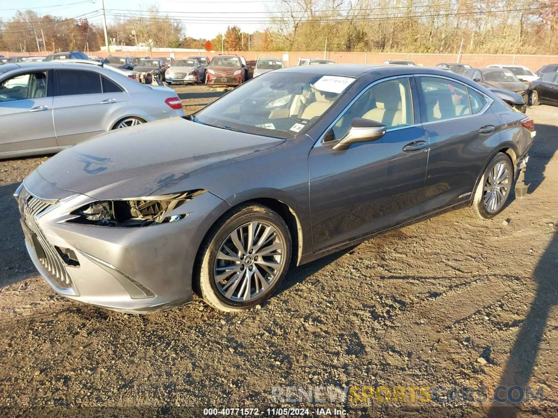 2 Photograph of a damaged car JTHB21B15K2045150 LEXUS ES 300H 2019