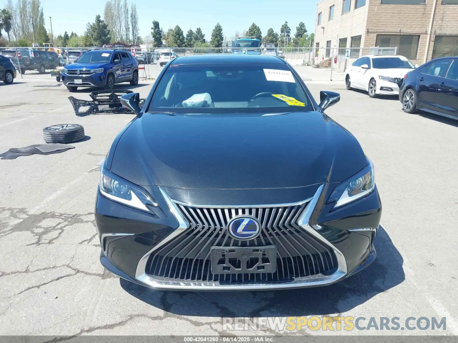 13 Photograph of a damaged car JTHB21B19K2012264 LEXUS ES 300H 2019