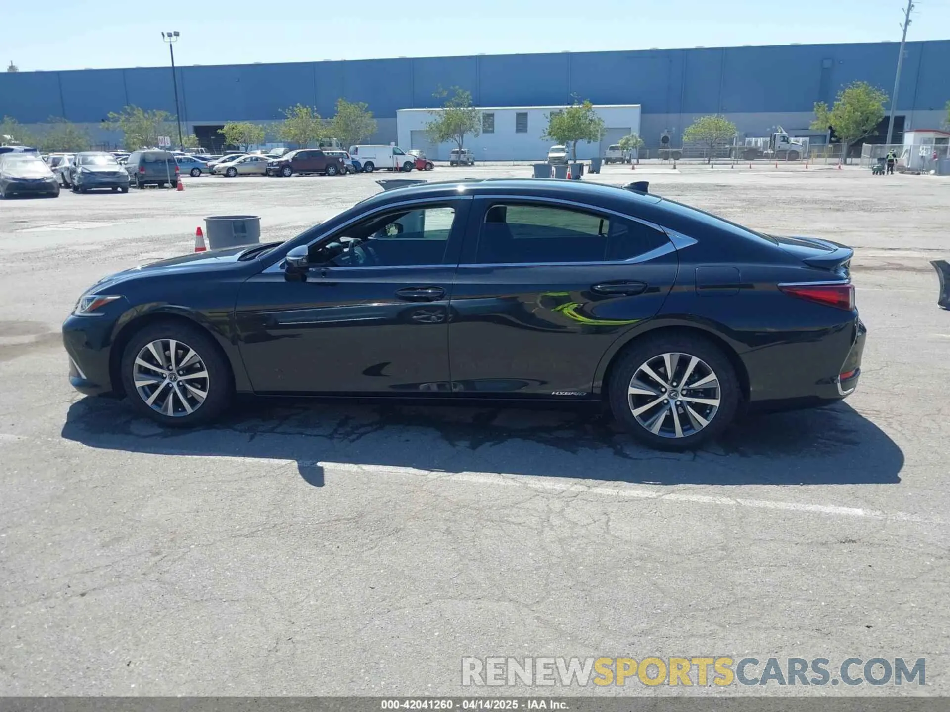 15 Photograph of a damaged car JTHB21B19K2012264 LEXUS ES 300H 2019