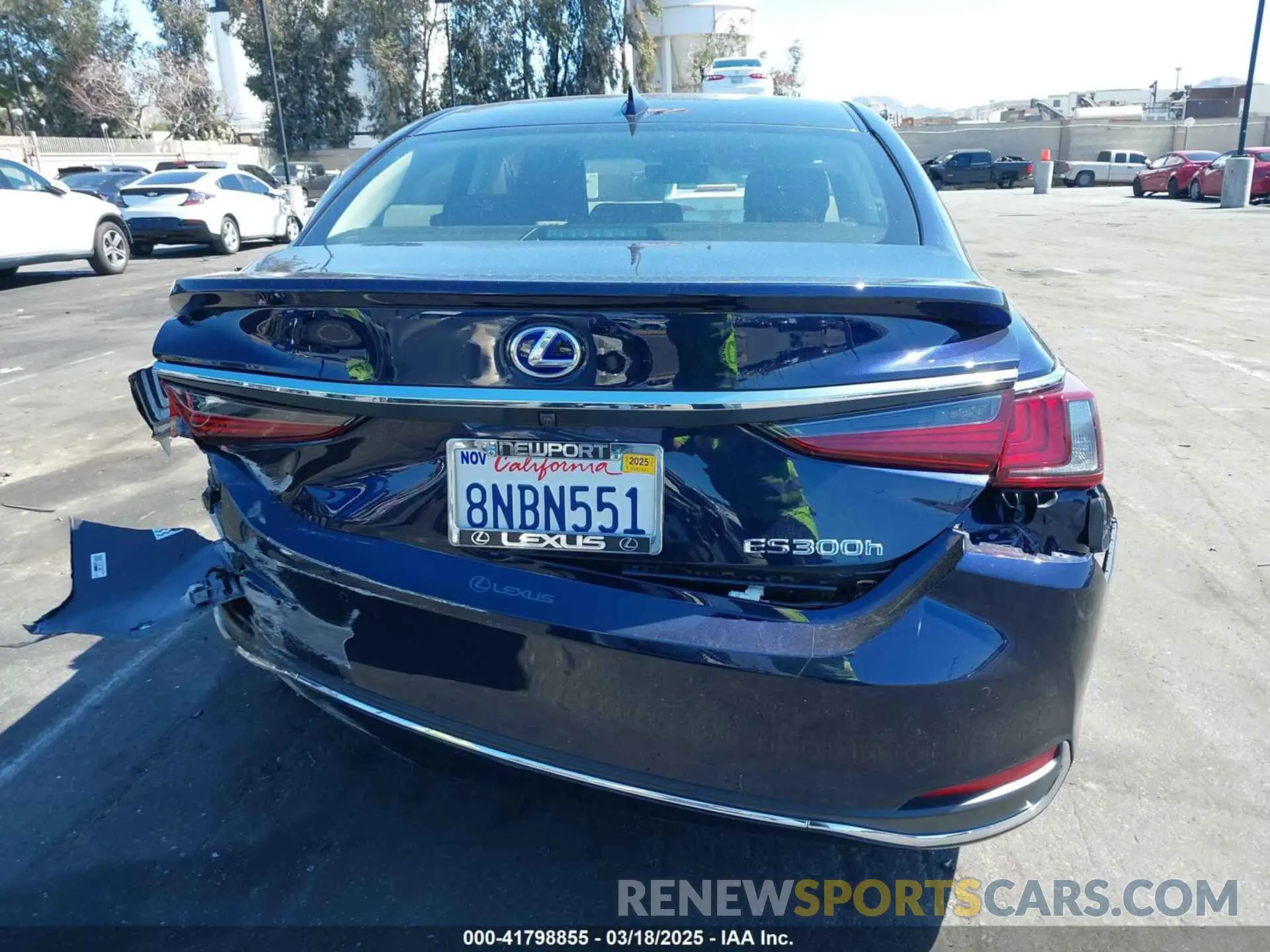 16 Photograph of a damaged car JTHB21B19K2041120 LEXUS ES 300H 2019