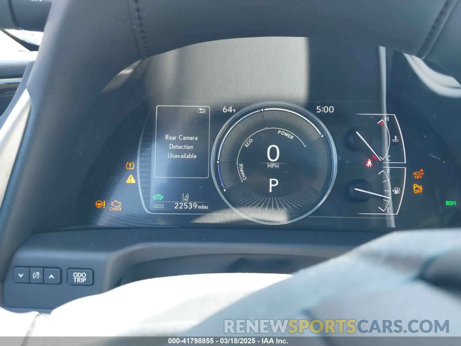 7 Photograph of a damaged car JTHB21B19K2041120 LEXUS ES 300H 2019