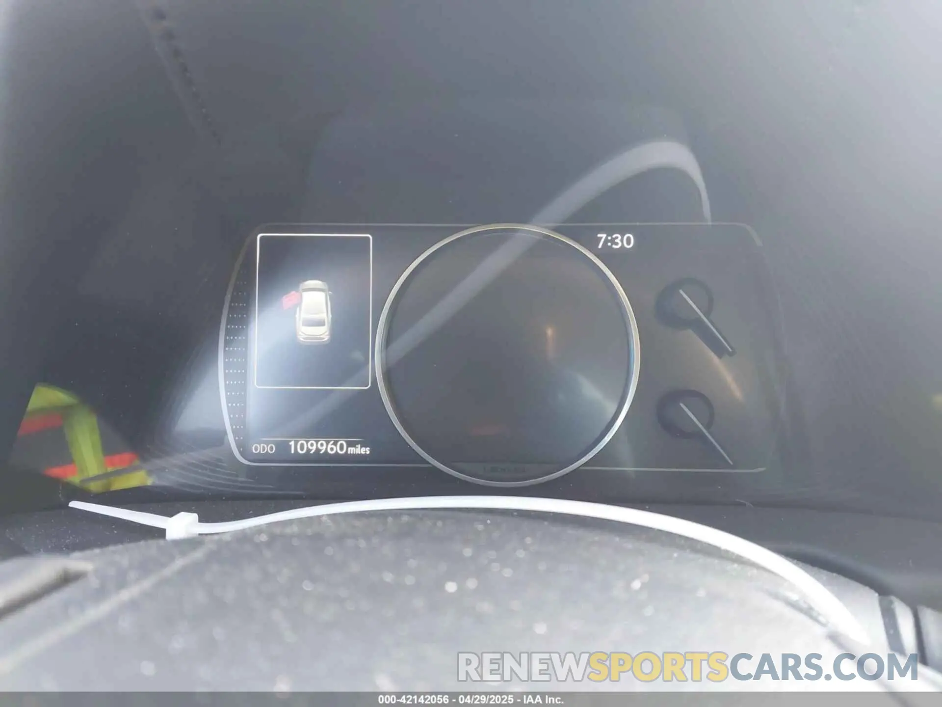 7 Photograph of a damaged car JTHB21B1XK2016825 LEXUS ES 300H 2019