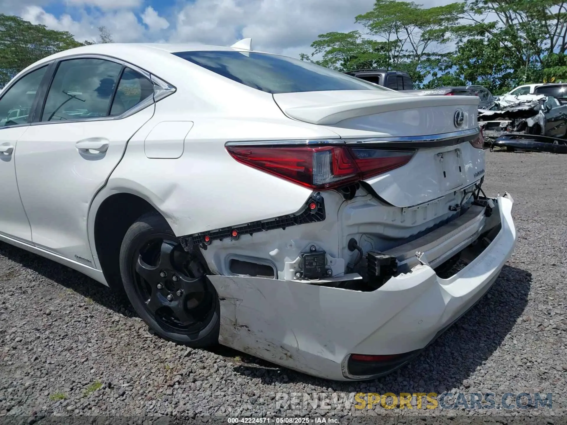 6 Photograph of a damaged car 58AD21B19LU005884 LEXUS ES 300H 2020