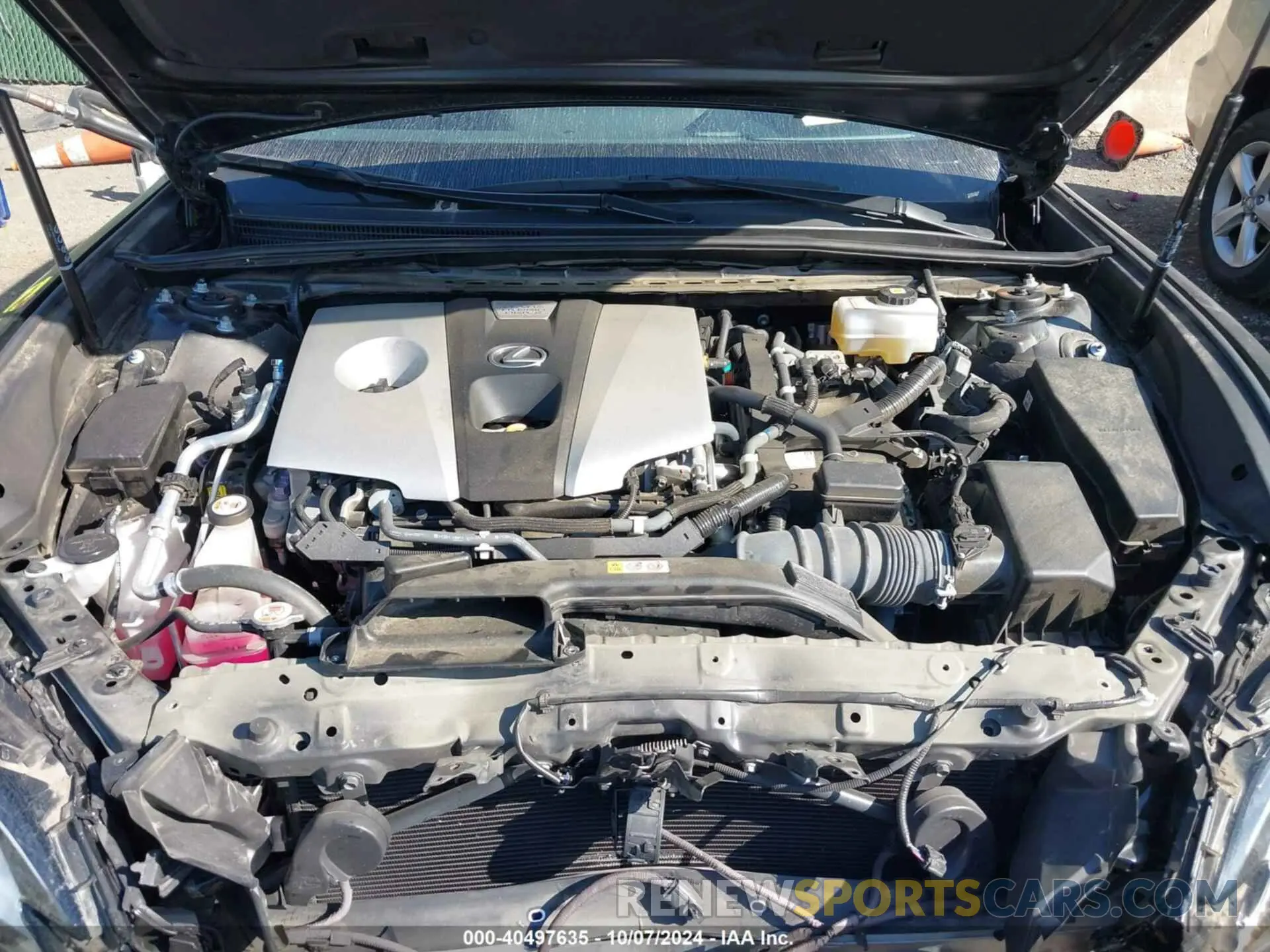 10 Photograph of a damaged car 58AE21B10LU011464 LEXUS ES 300H 2020
