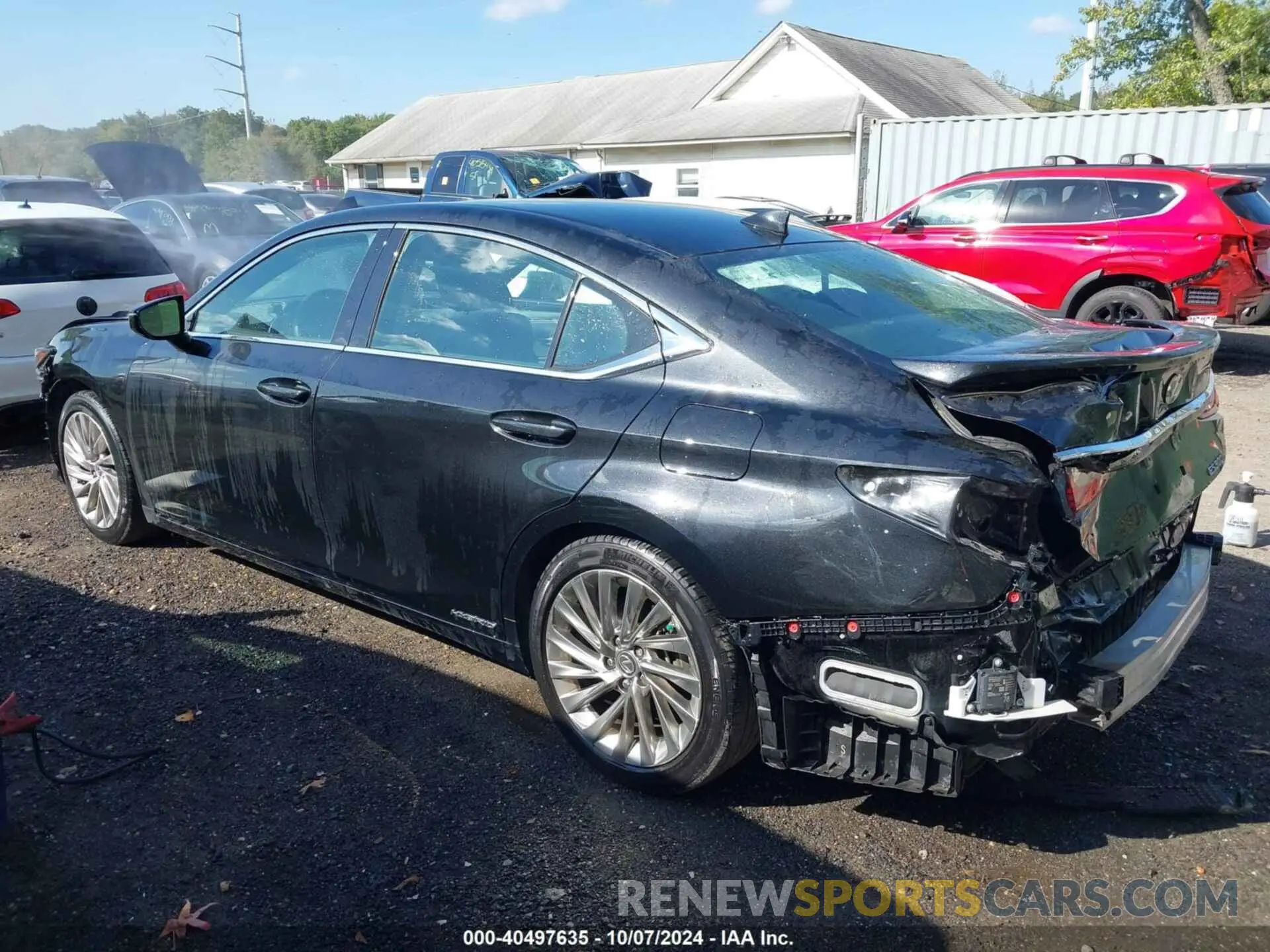 3 Photograph of a damaged car 58AE21B10LU011464 LEXUS ES 300H 2020