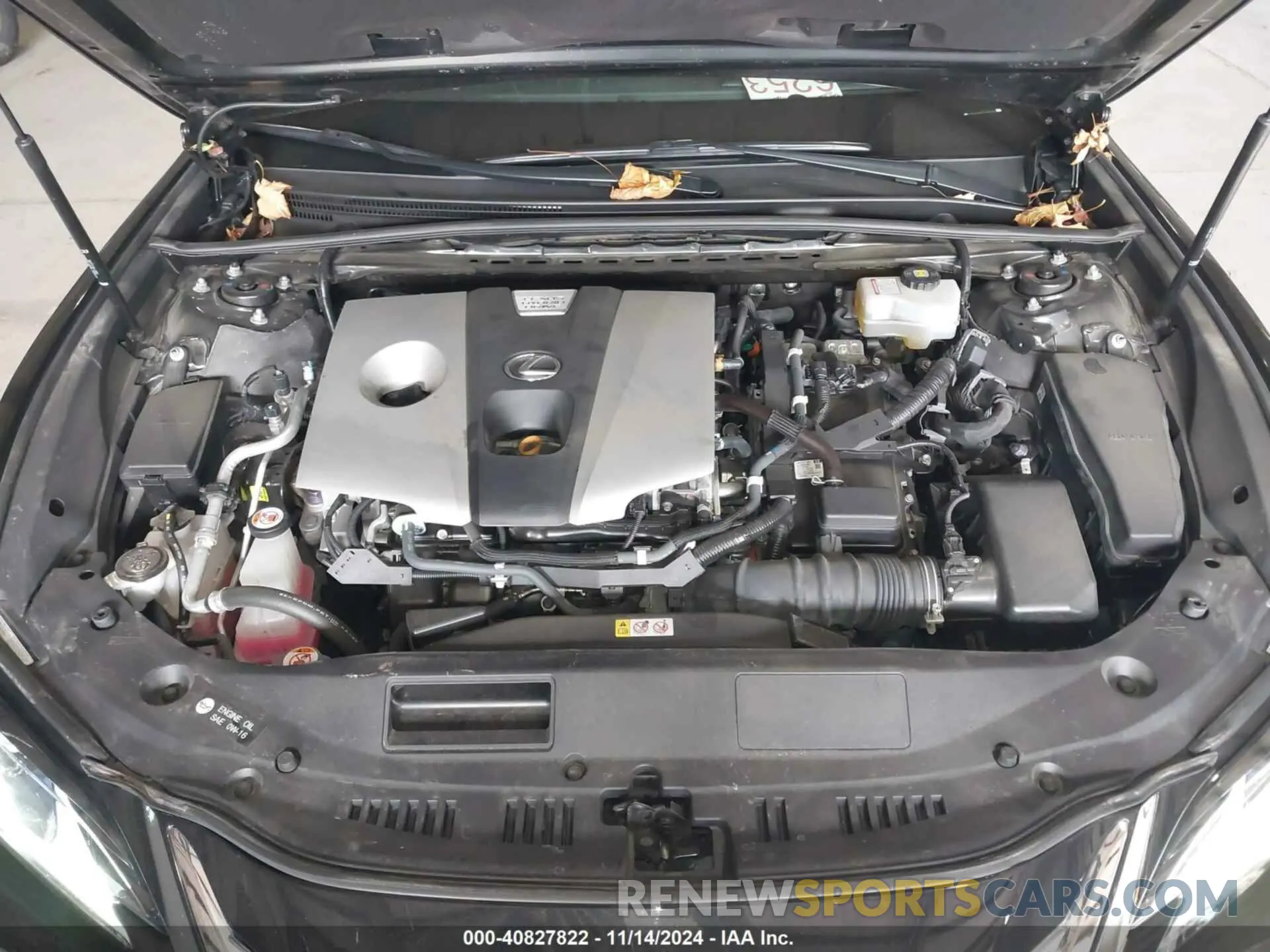 10 Photograph of a damaged car 58AE21B16LU005362 LEXUS ES 300H 2020