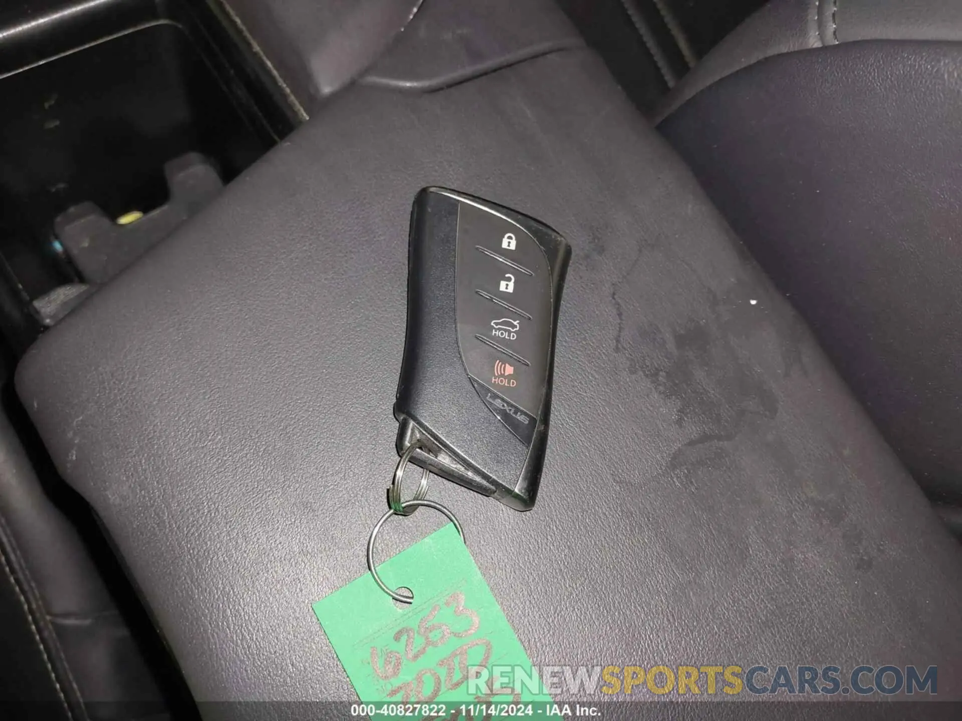 11 Photograph of a damaged car 58AE21B16LU005362 LEXUS ES 300H 2020