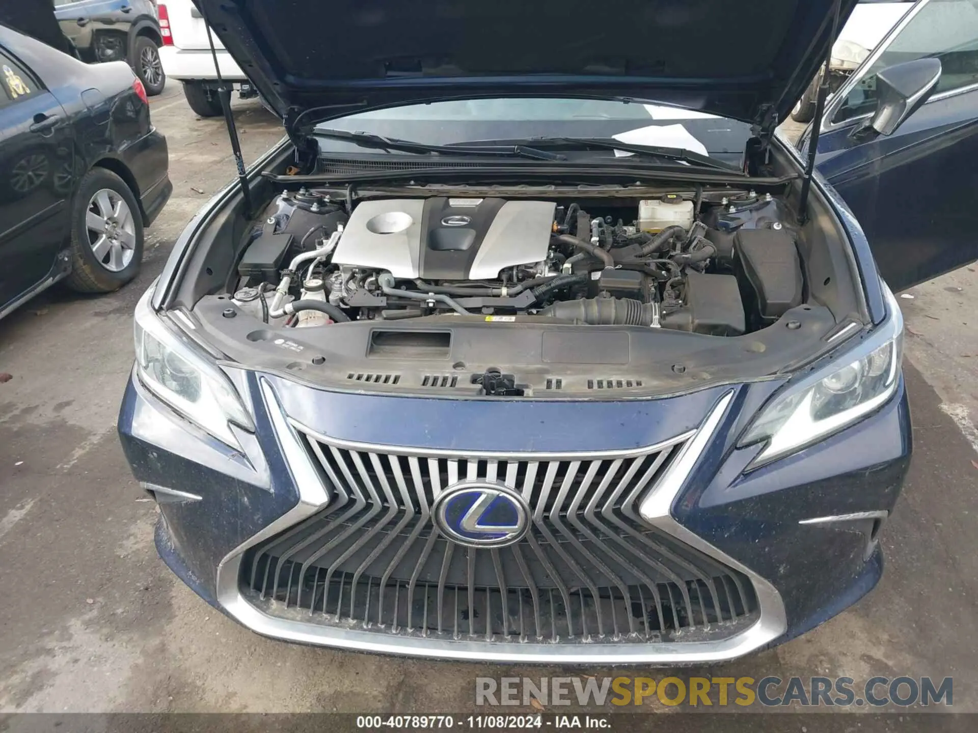 10 Photograph of a damaged car 58ACA1C10MU010129 LEXUS ES 300H 2021
