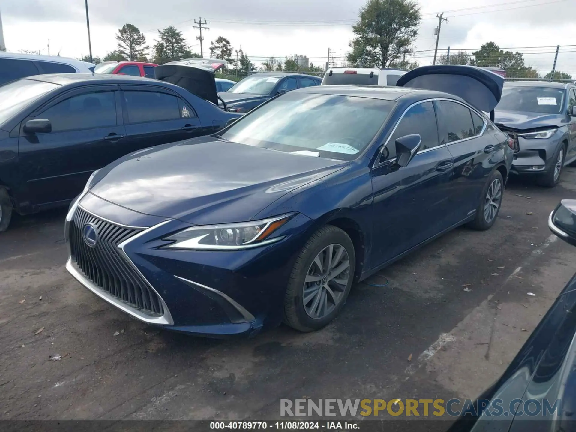 2 Photograph of a damaged car 58ACA1C10MU010129 LEXUS ES 300H 2021
