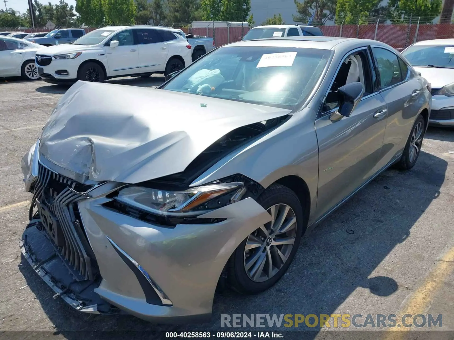 2 Photograph of a damaged car 58ACA1C11MU001956 LEXUS ES 300H 2021
