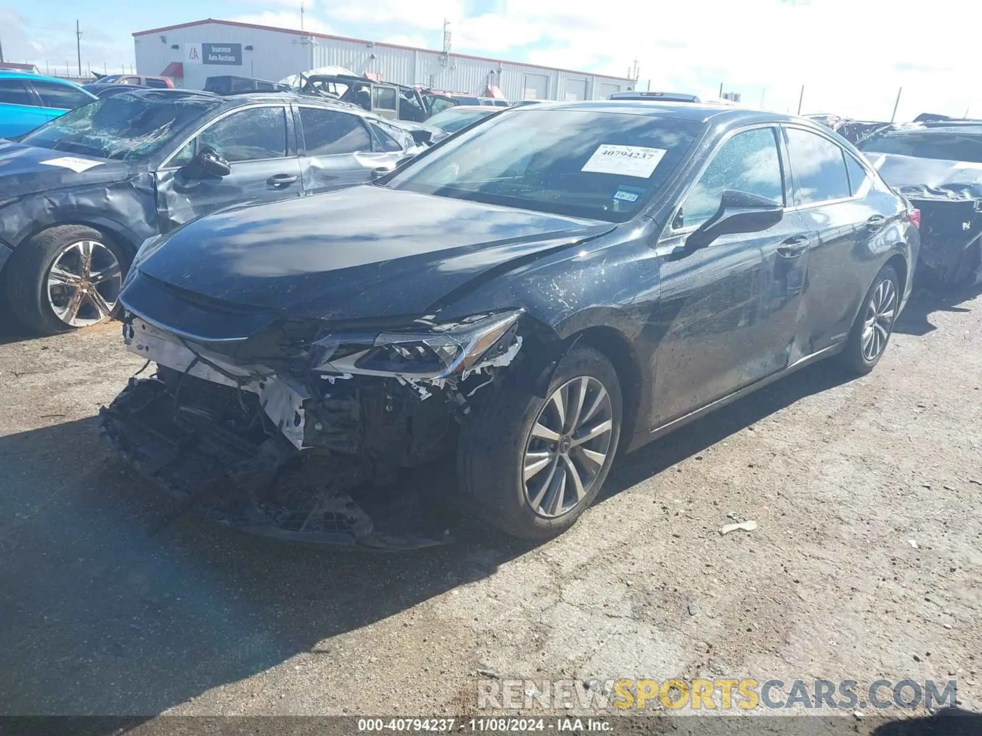 2 Photograph of a damaged car 58ACA1C1XMU005083 LEXUS ES 300H 2021