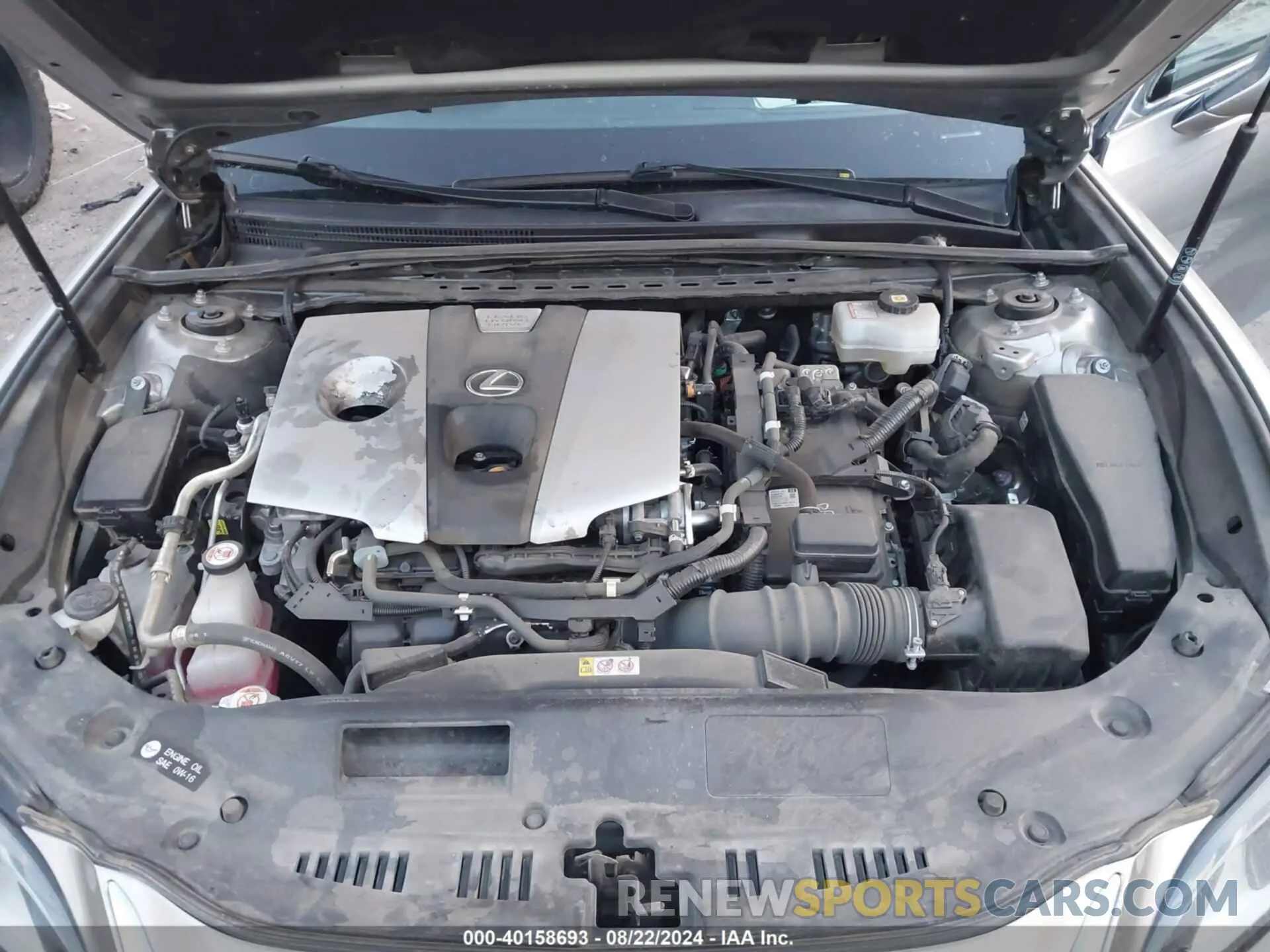10 Photograph of a damaged car 58ACA1C1XMU006301 LEXUS ES 300H 2021
