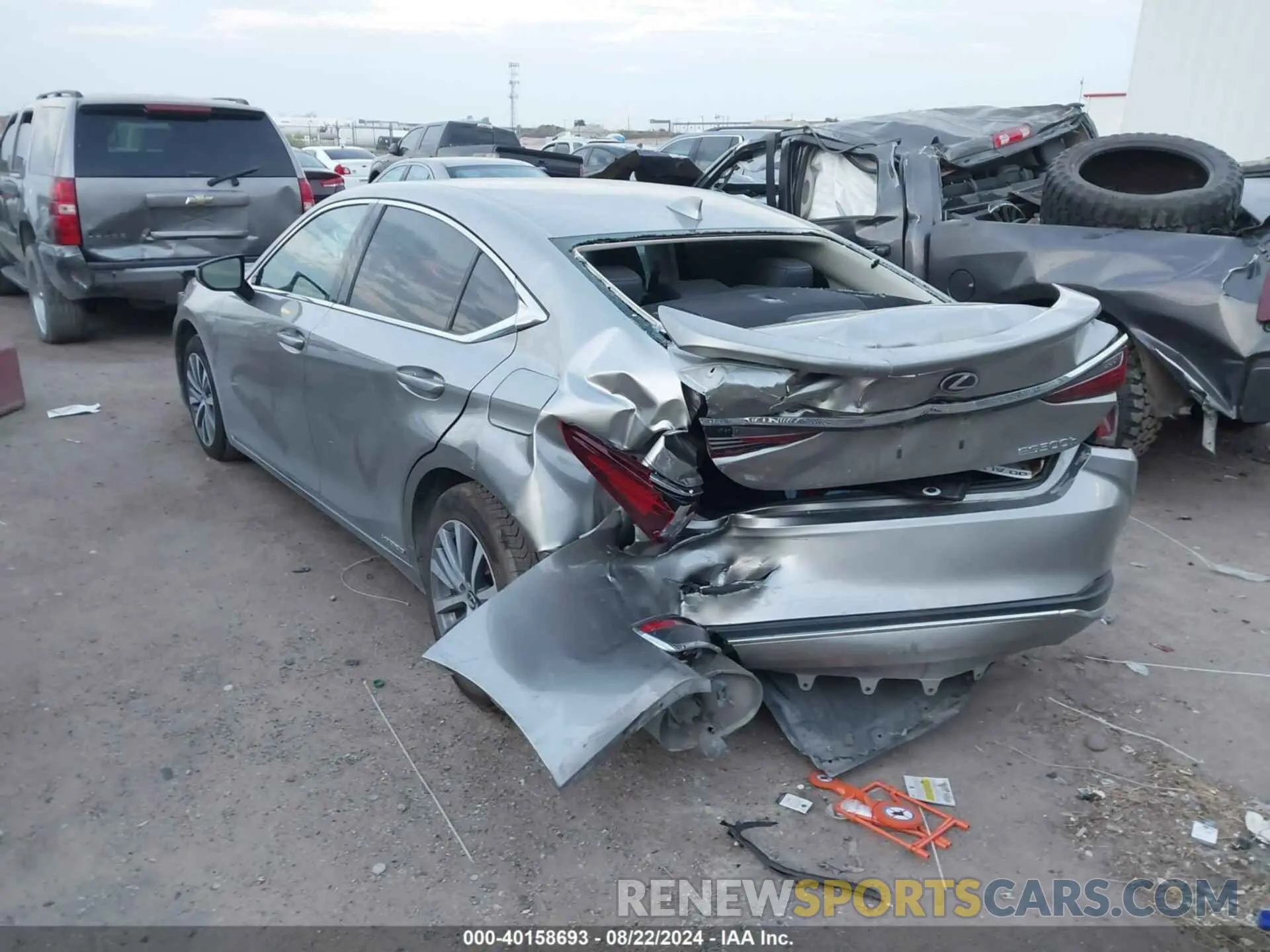 3 Photograph of a damaged car 58ACA1C1XMU006301 LEXUS ES 300H 2021