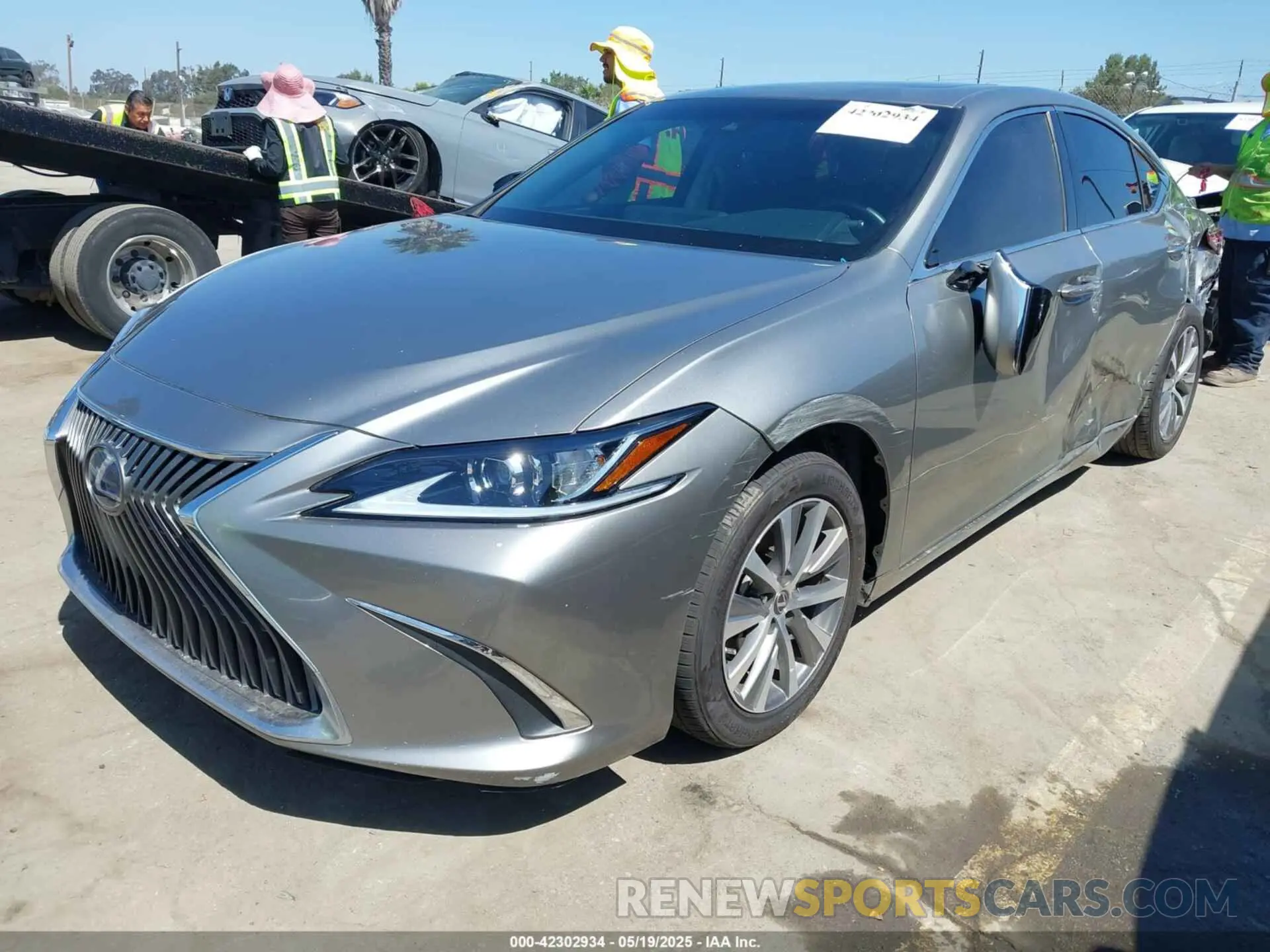 2 Photograph of a damaged car 58ACA1C1XMU007576 LEXUS ES 300H 2021