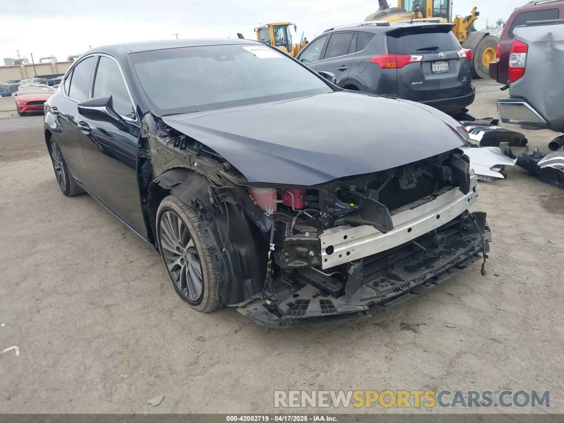 1 Photograph of a damaged car 58ADA1C19MU012790 LEXUS ES 300H 2021