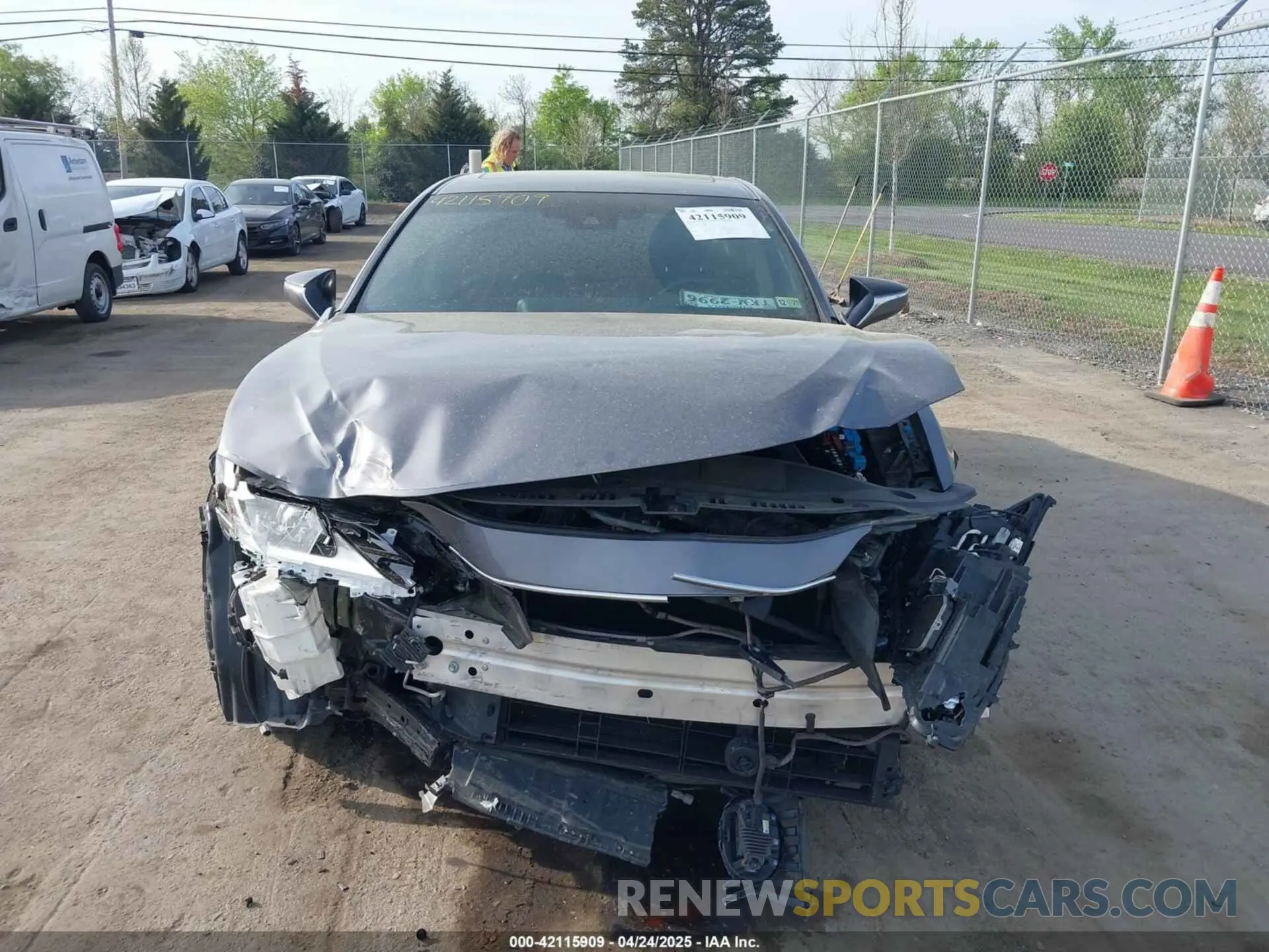 12 Photograph of a damaged car 58AEA1C13MU005774 LEXUS ES 300H 2021