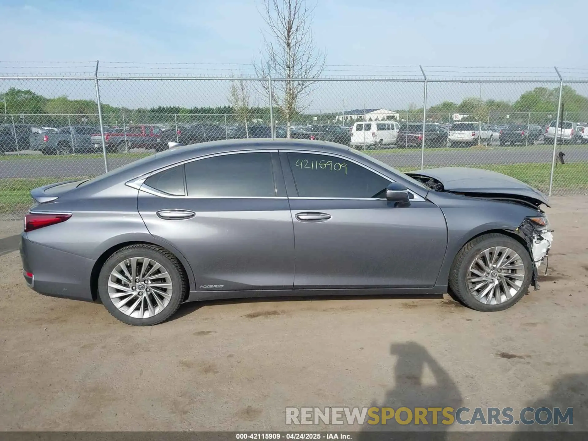 13 Photograph of a damaged car 58AEA1C13MU005774 LEXUS ES 300H 2021