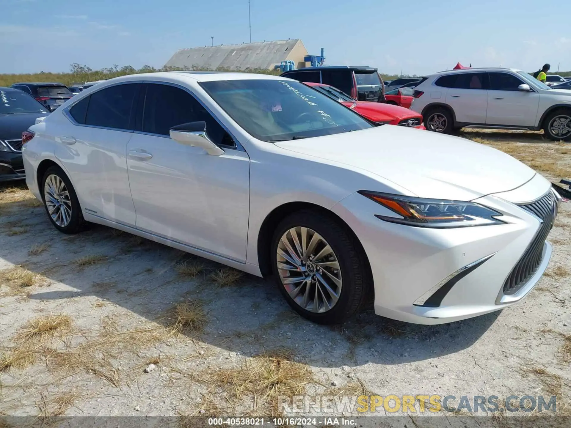 1 Photograph of a damaged car 58AFA1C13MU010462 LEXUS ES 300H 2021