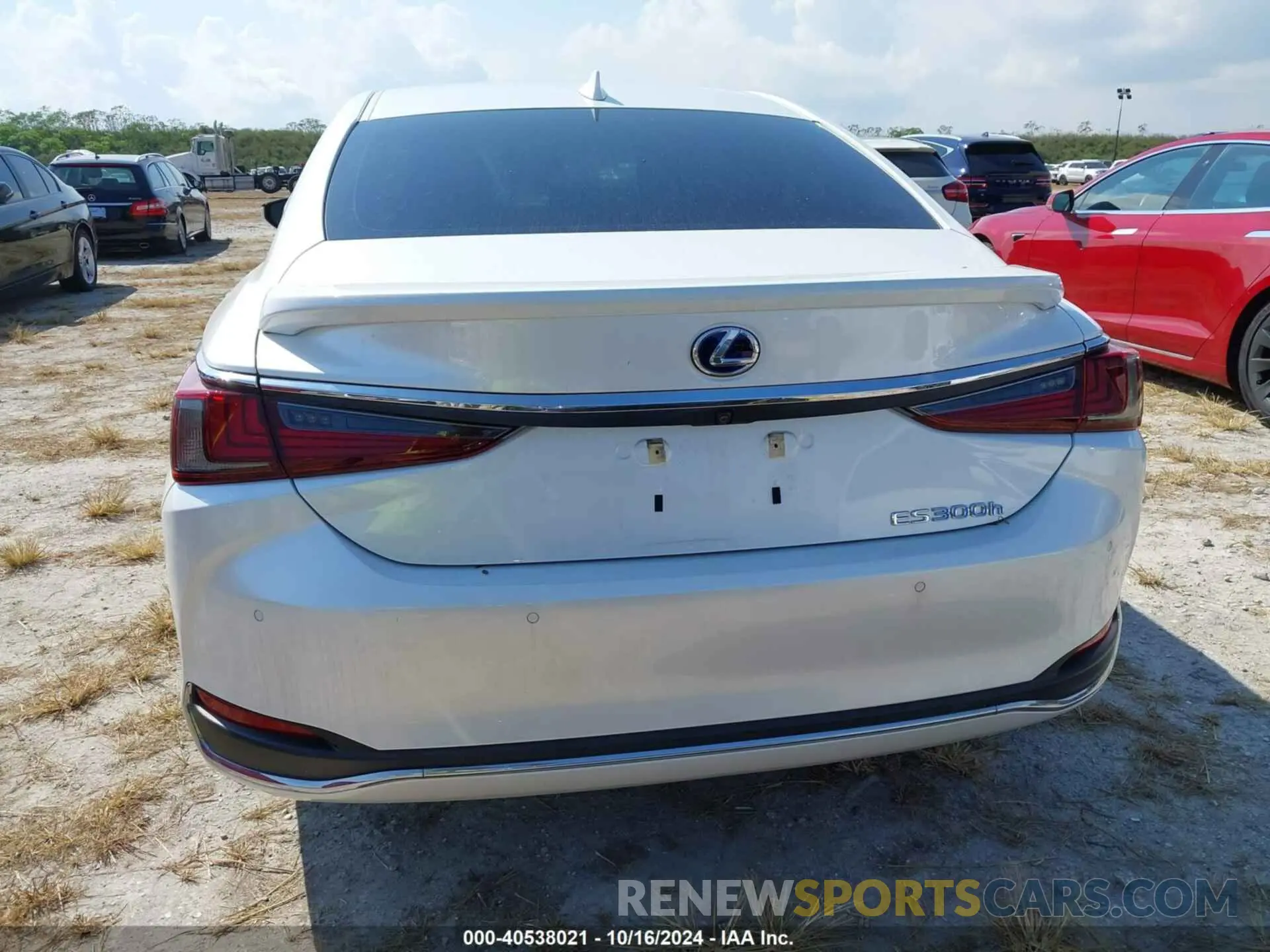 17 Photograph of a damaged car 58AFA1C13MU010462 LEXUS ES 300H 2021