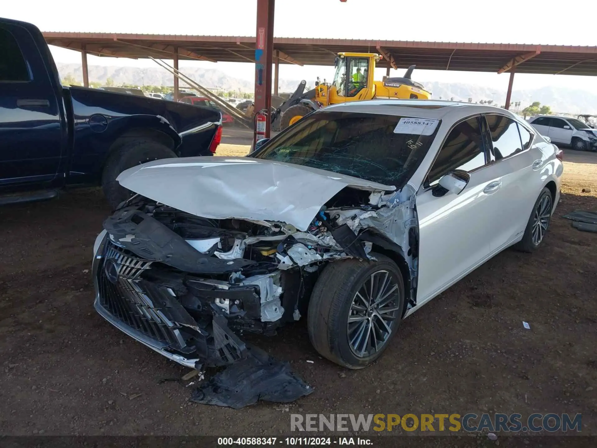 6 Photograph of a damaged car 58ADA1C12NU024927 LEXUS ES 300H 2022