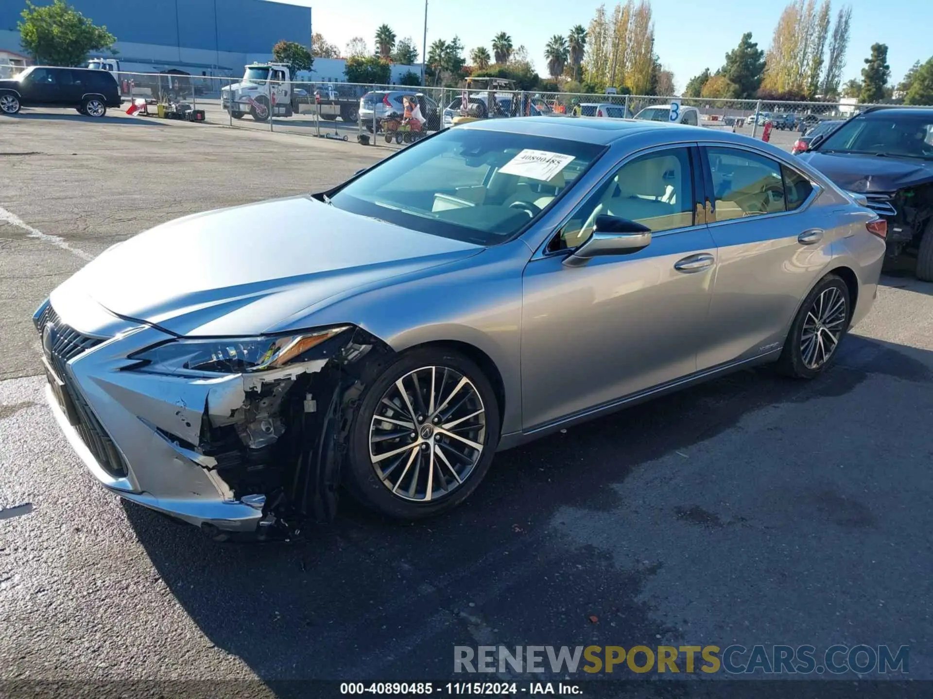 2 Photograph of a damaged car 58ADA1C15NU016353 LEXUS ES 300H 2022