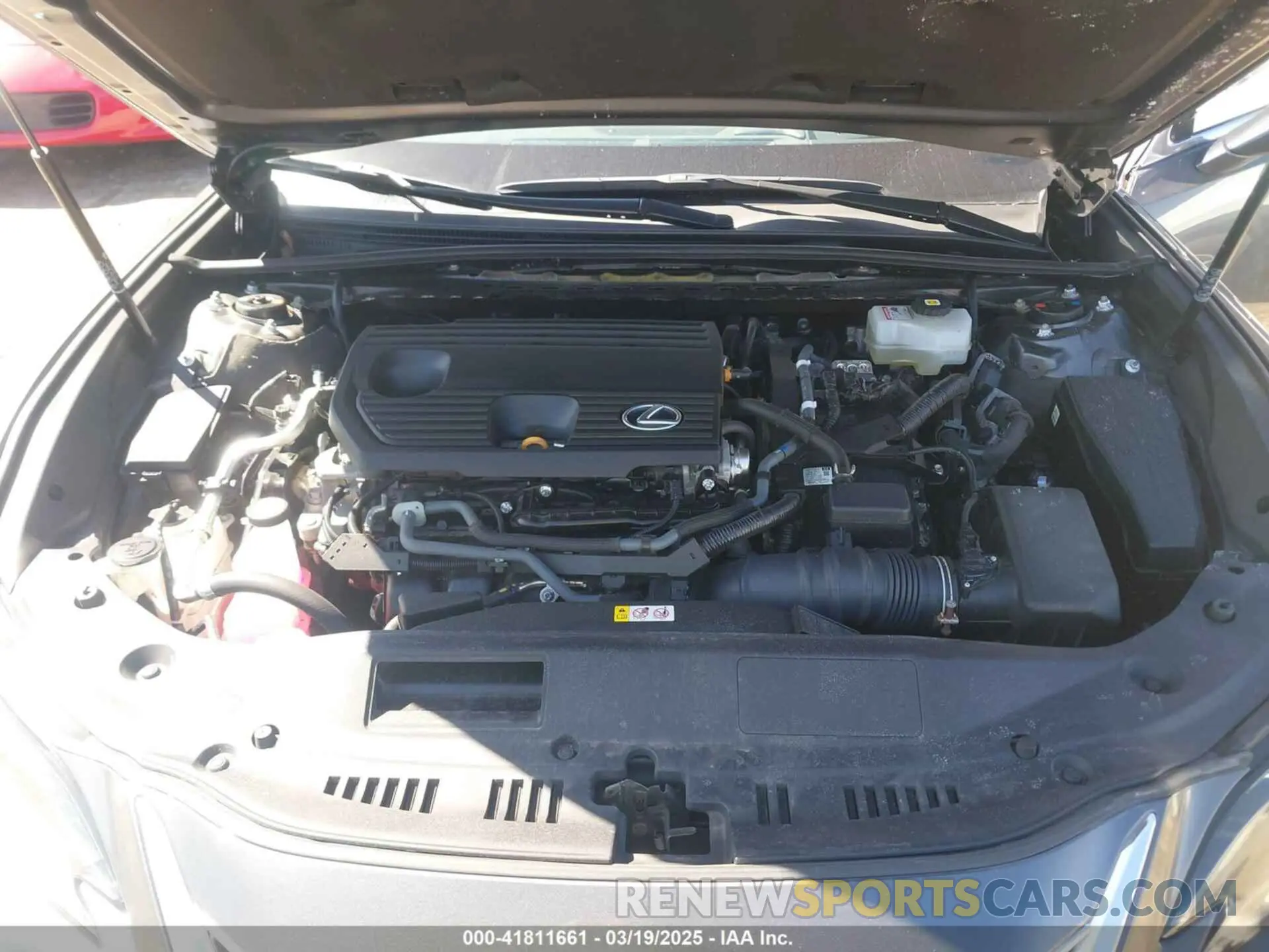 10 Photograph of a damaged car 58AFA1C19NU021791 LEXUS ES 300H 2022