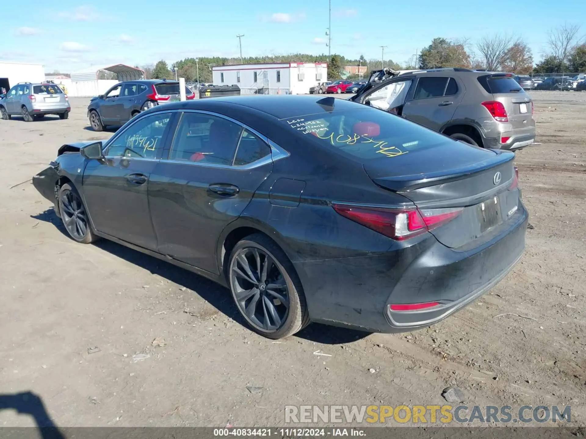 3 Photograph of a damaged car 58ABA1C10PU035466 LEXUS ES 300H 2023