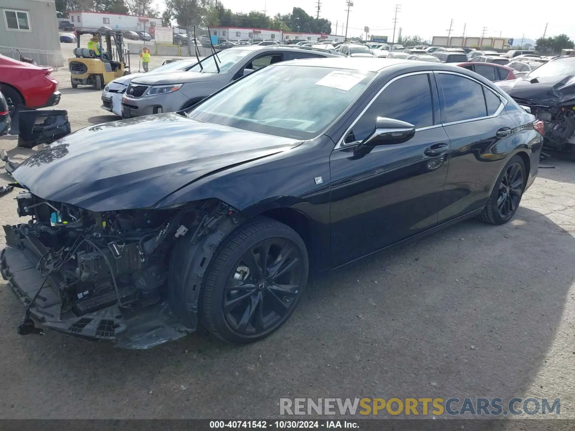 2 Photograph of a damaged car 58ABA1C10PU036438 LEXUS ES 300H 2023